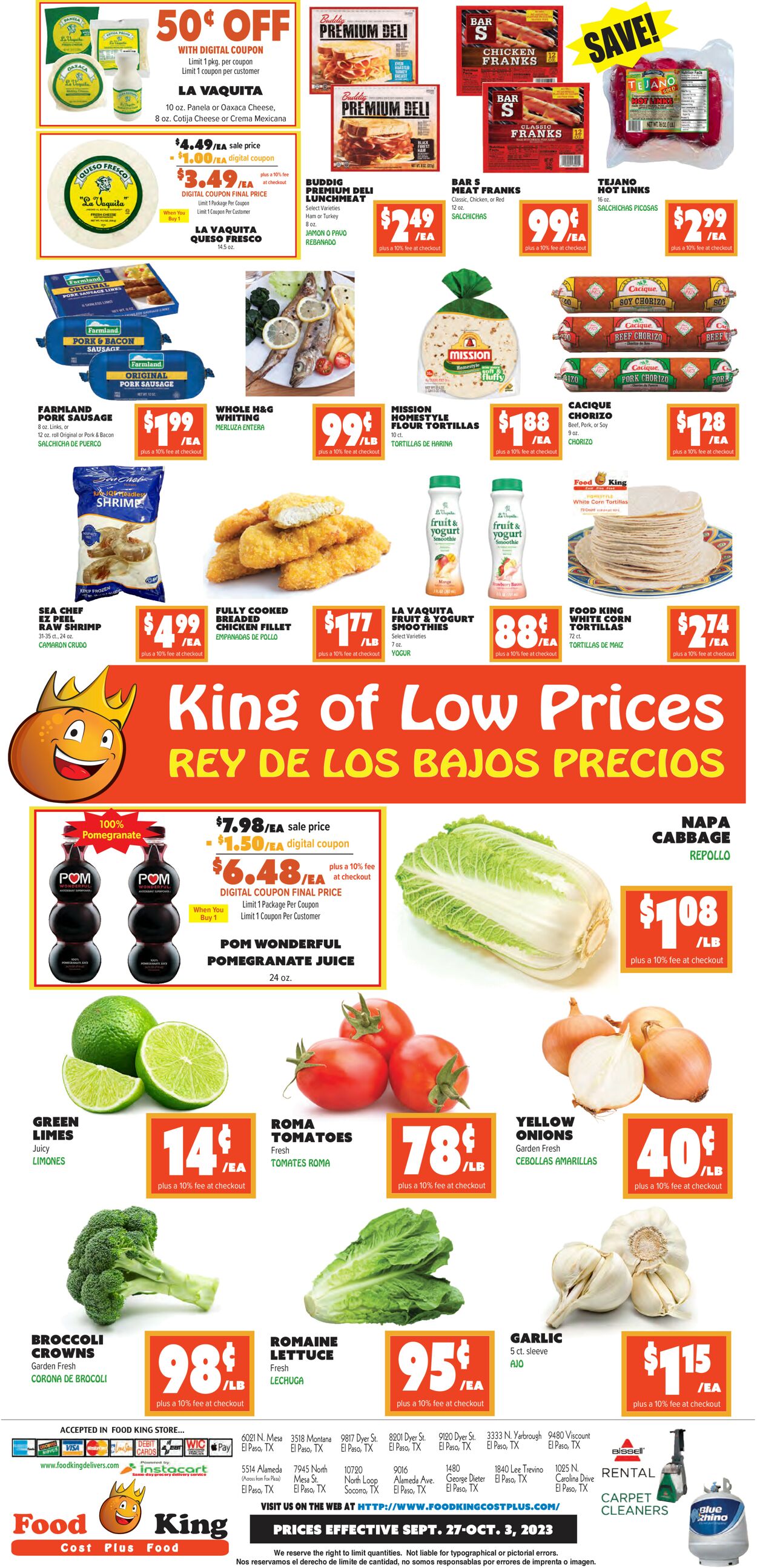 Food King Weekly Ad Circular - valid 09/27-10/03/2023 (Page 4)