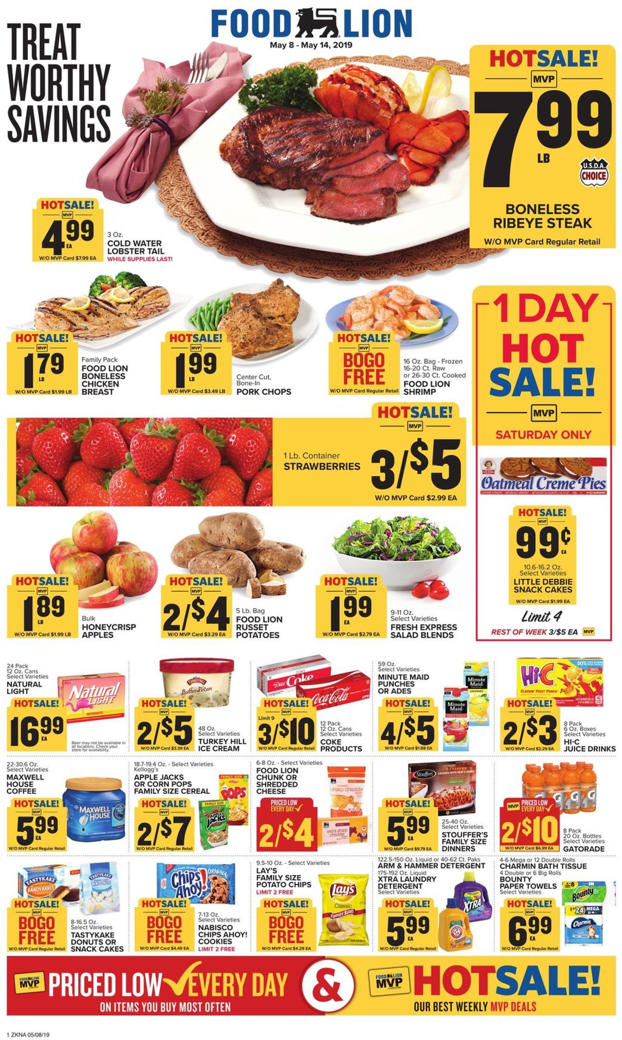 Food Lion Weekly Ad Circular - valid 05/08-05/14/2019