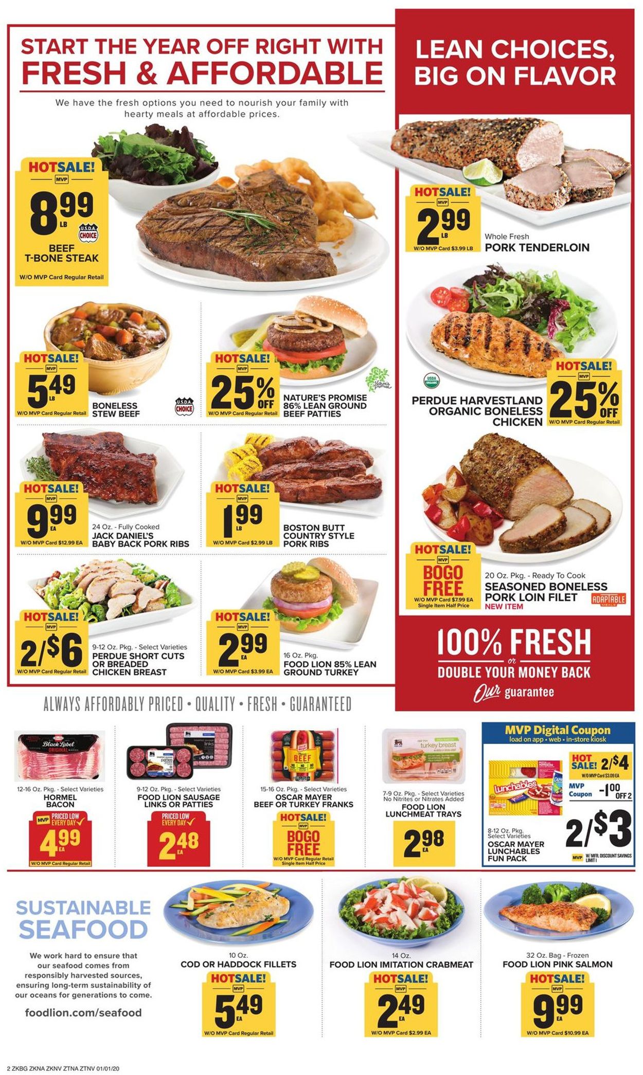 Food Lion Weekly Ad Circular - valid 01/01-01/07/2020 (Page 3)