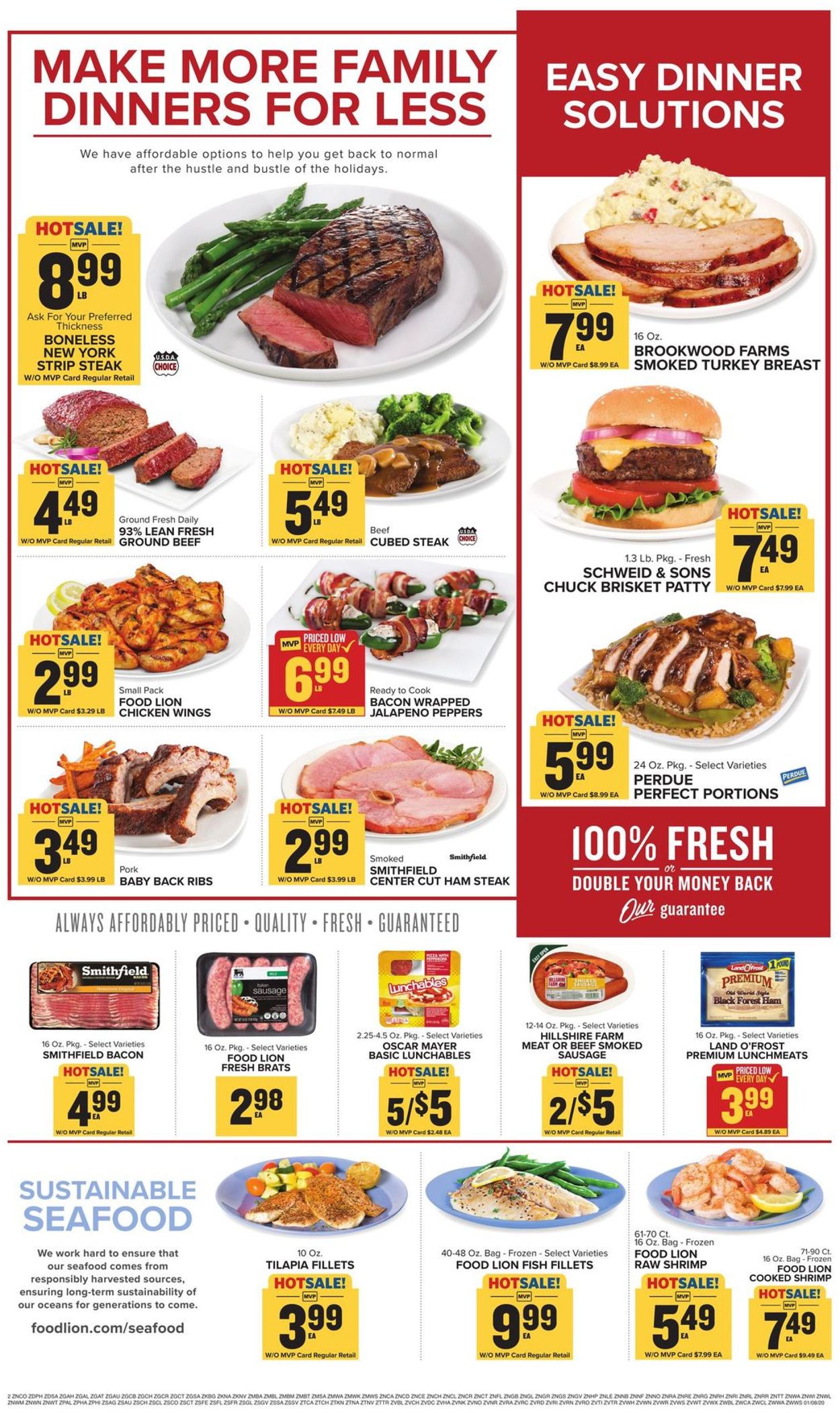 Food Lion Weekly Ad Circular - valid 01/08-01/14/2020 (Page 3)