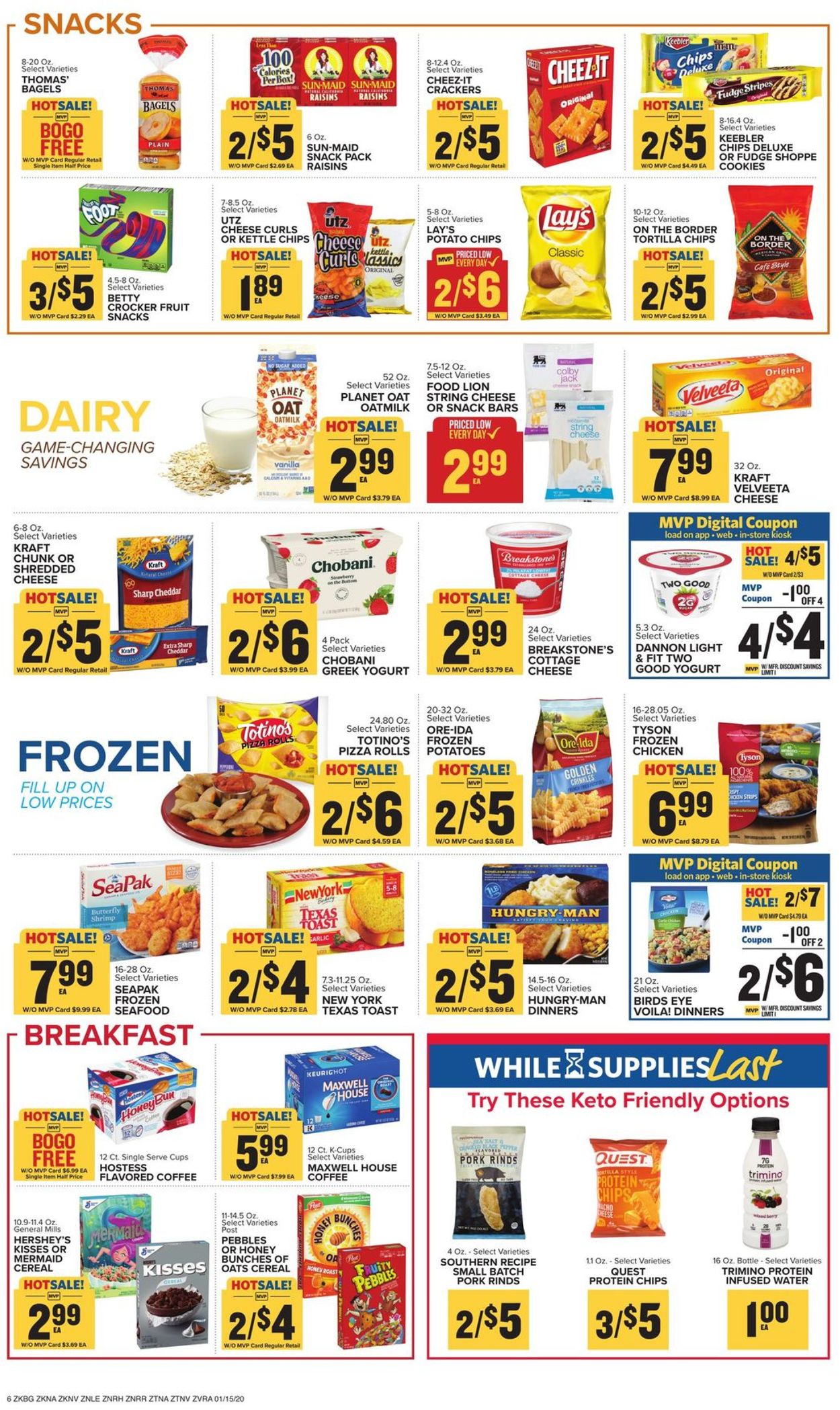 Food Lion Weekly Ad Circular - valid 01/15-01/21/2020 (Page 8)