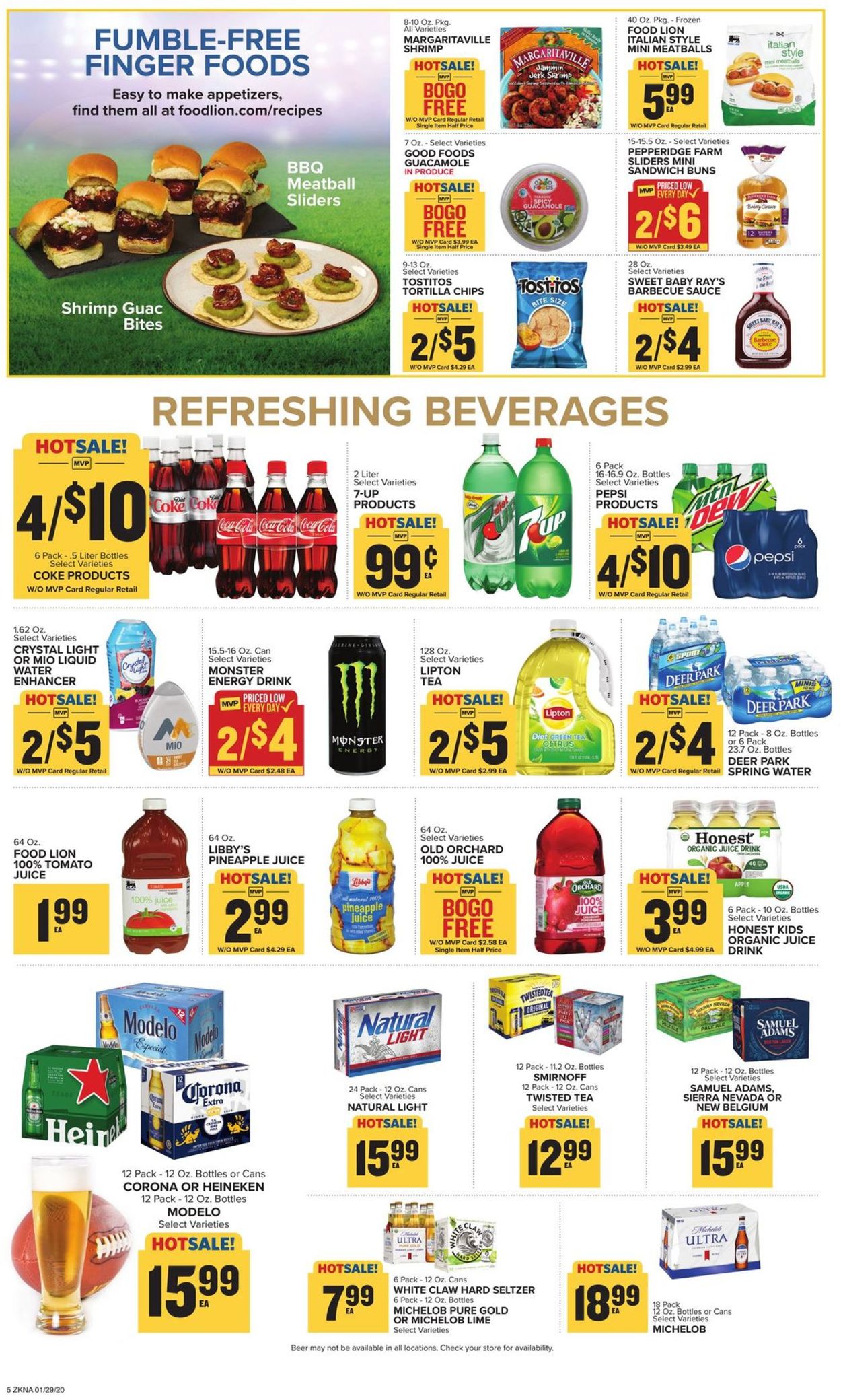 Food Lion Weekly Ad Circular - valid 01/29-02/04/2020 (Page 6)
