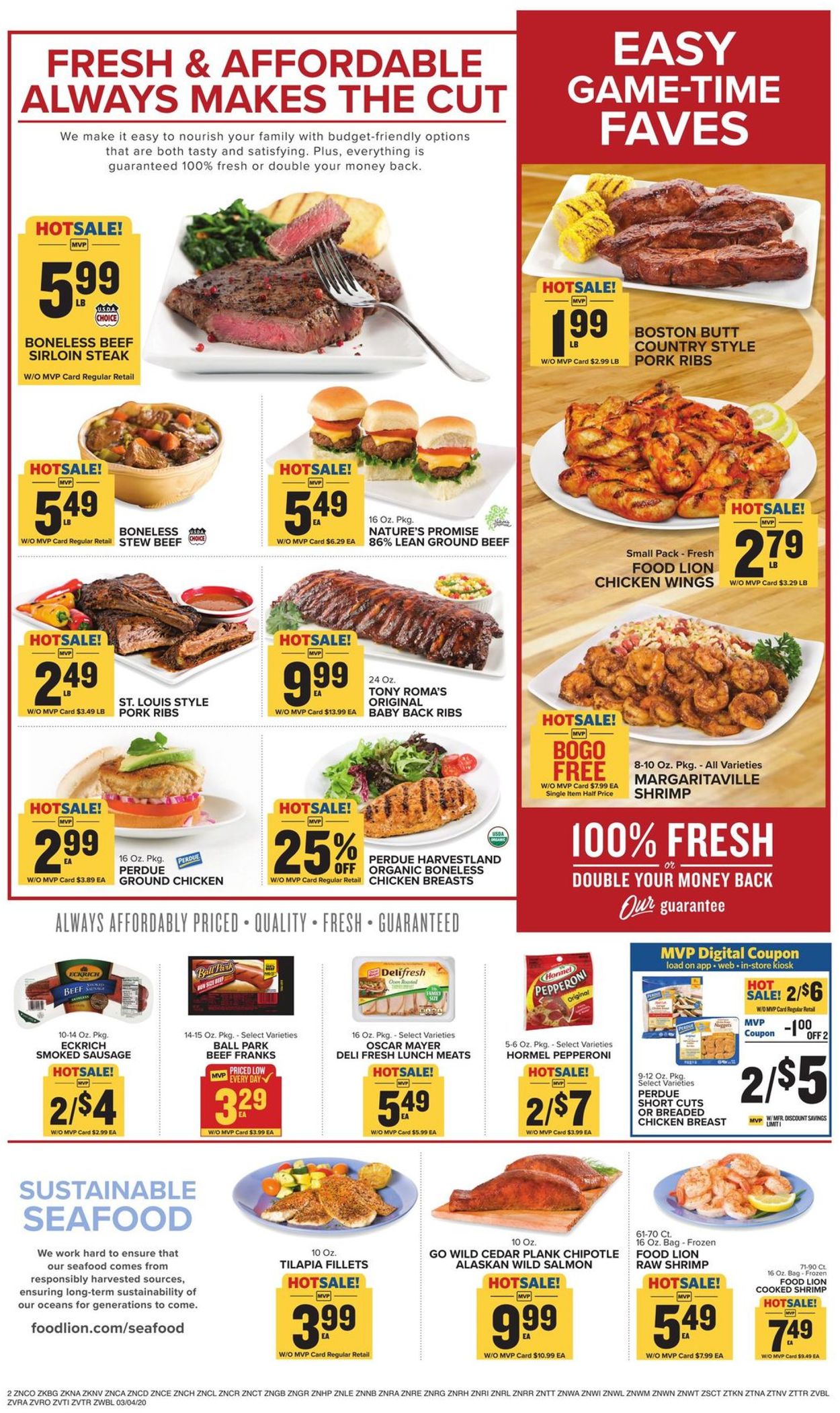 Food Lion Weekly Ad Circular - valid 03/04-03/10/2020 (Page 3)