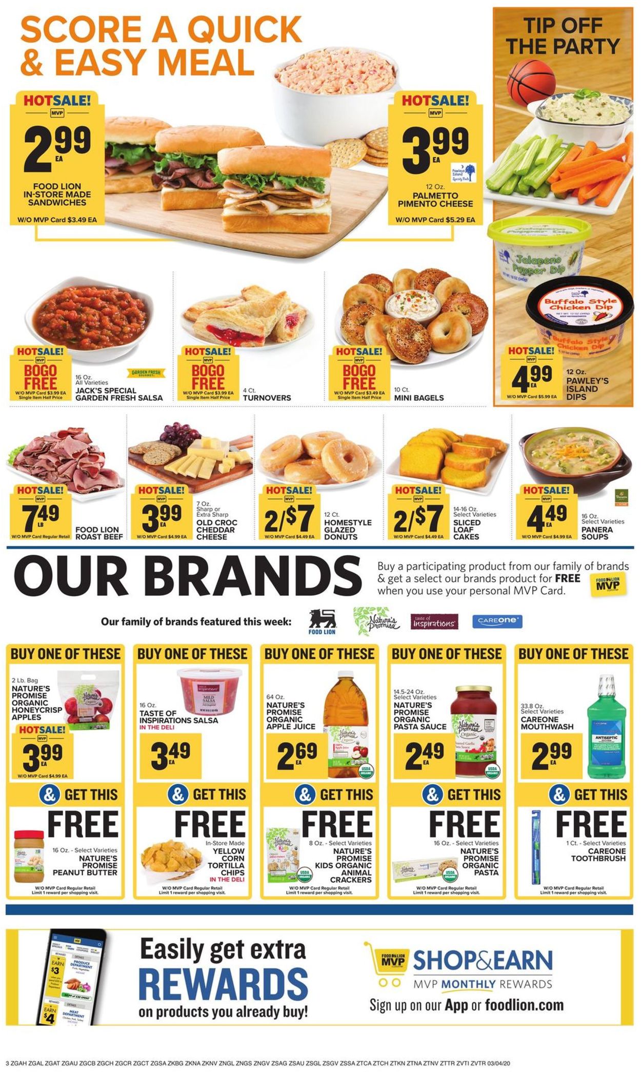Food Lion Weekly Ad Circular - valid 03/04-03/10/2020 (Page 4)