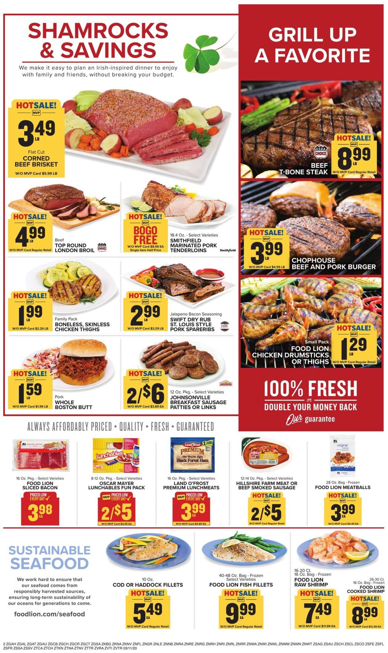 Food Lion Weekly Ad Circular - valid 03/11-03/17/2020 (Page 2)