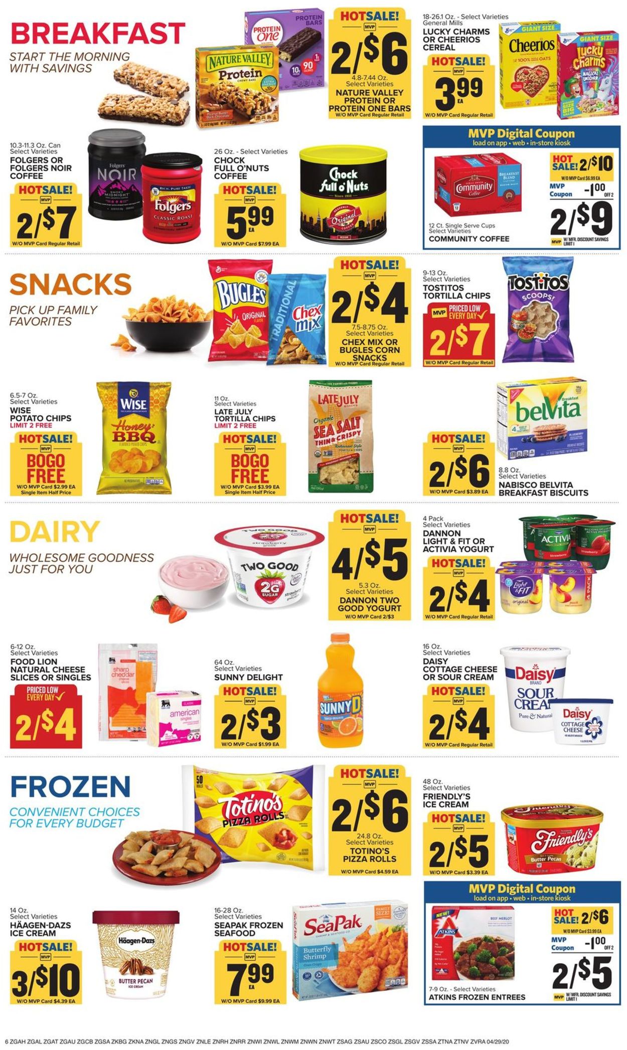 Food Lion Weekly Ad Circular - valid 04/29-05/05/2020 (Page 8)