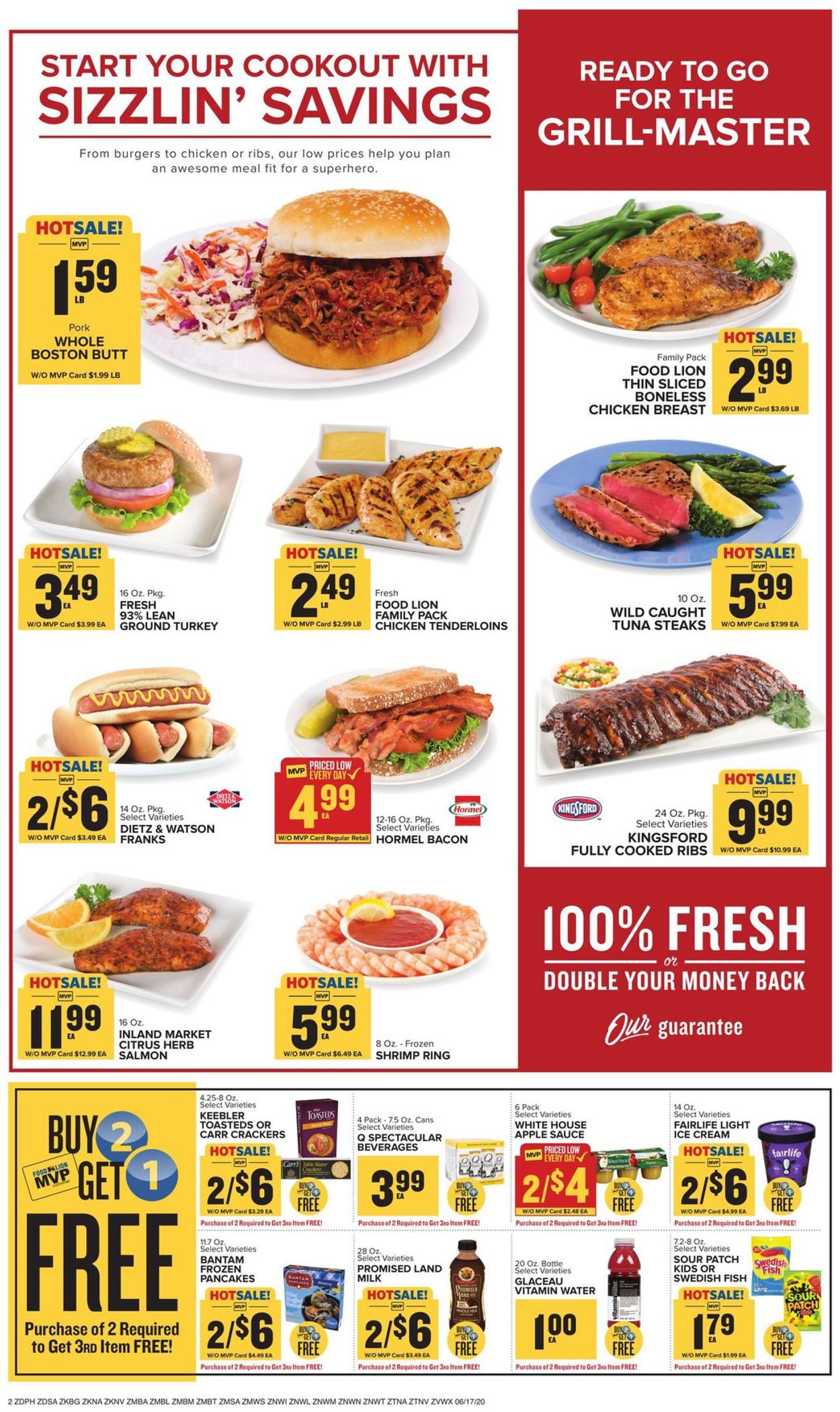 Food Lion Weekly Ad Circular - valid 06/17-06/23/2020 (Page 2)