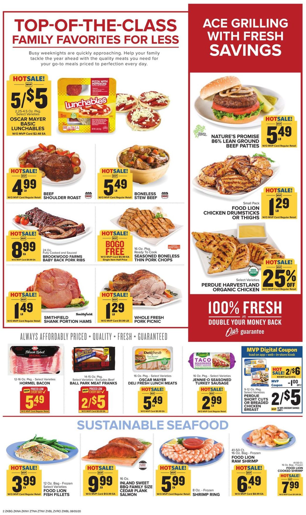 Food Lion Weekly Ad Circular - valid 08/05-08/11/2020 (Page 2)