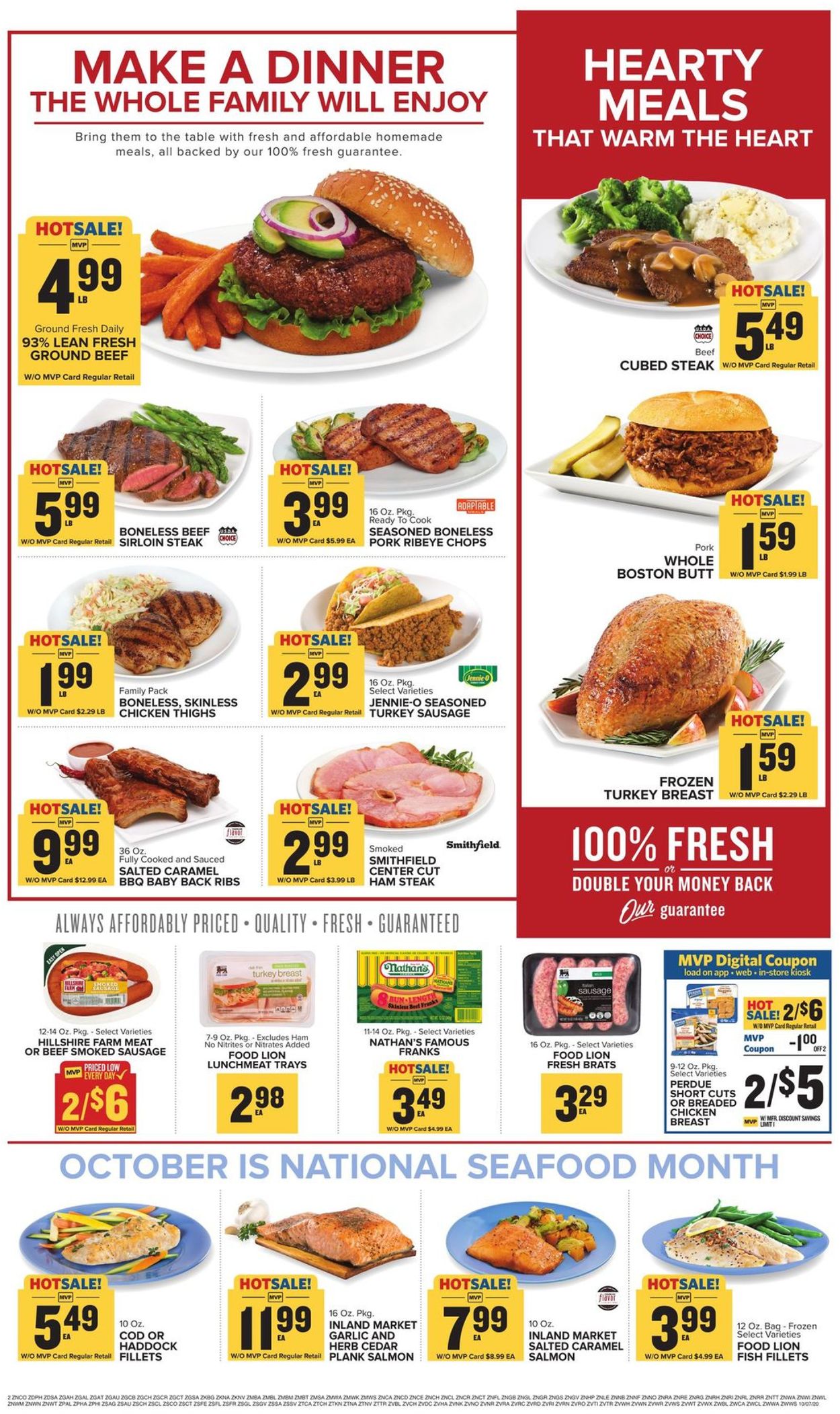 Food Lion Weekly Ad Circular - valid 10/07-10/13/2020 (Page 3)