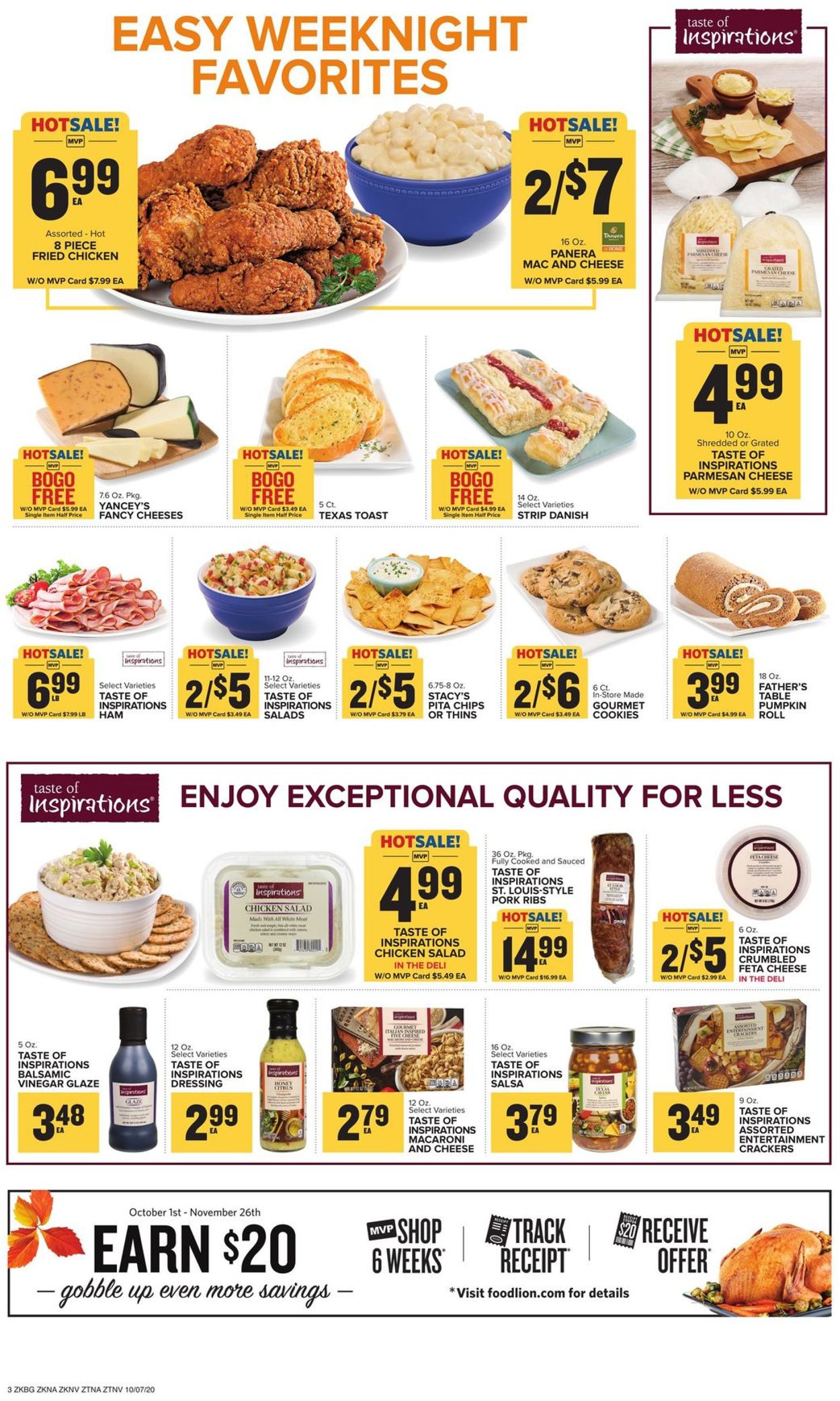 Food Lion Weekly Ad Circular - valid 10/07-10/13/2020 (Page 4)