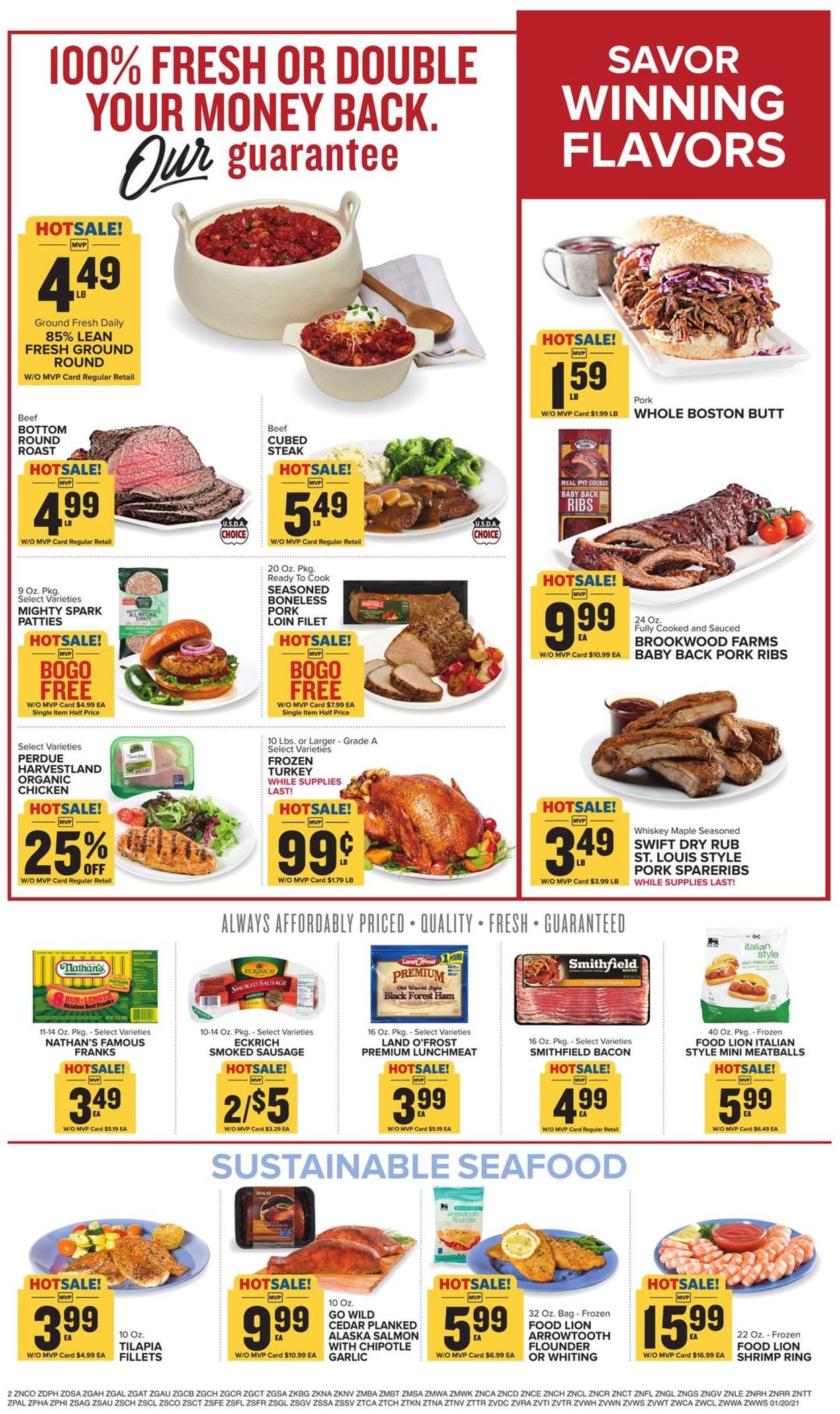 Food Lion Weekly Ad Circular - valid 01/20-01/26/2021 (Page 2)