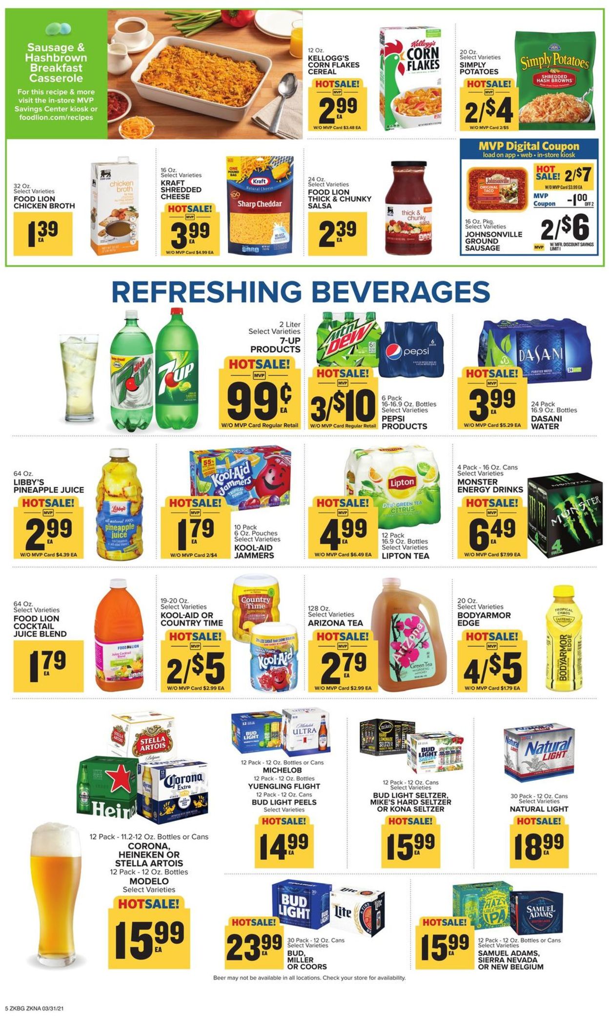 Food Lion Easter 2021 ad Weekly Ad Circular - valid 03/31-04/06/2021 (Page 7)