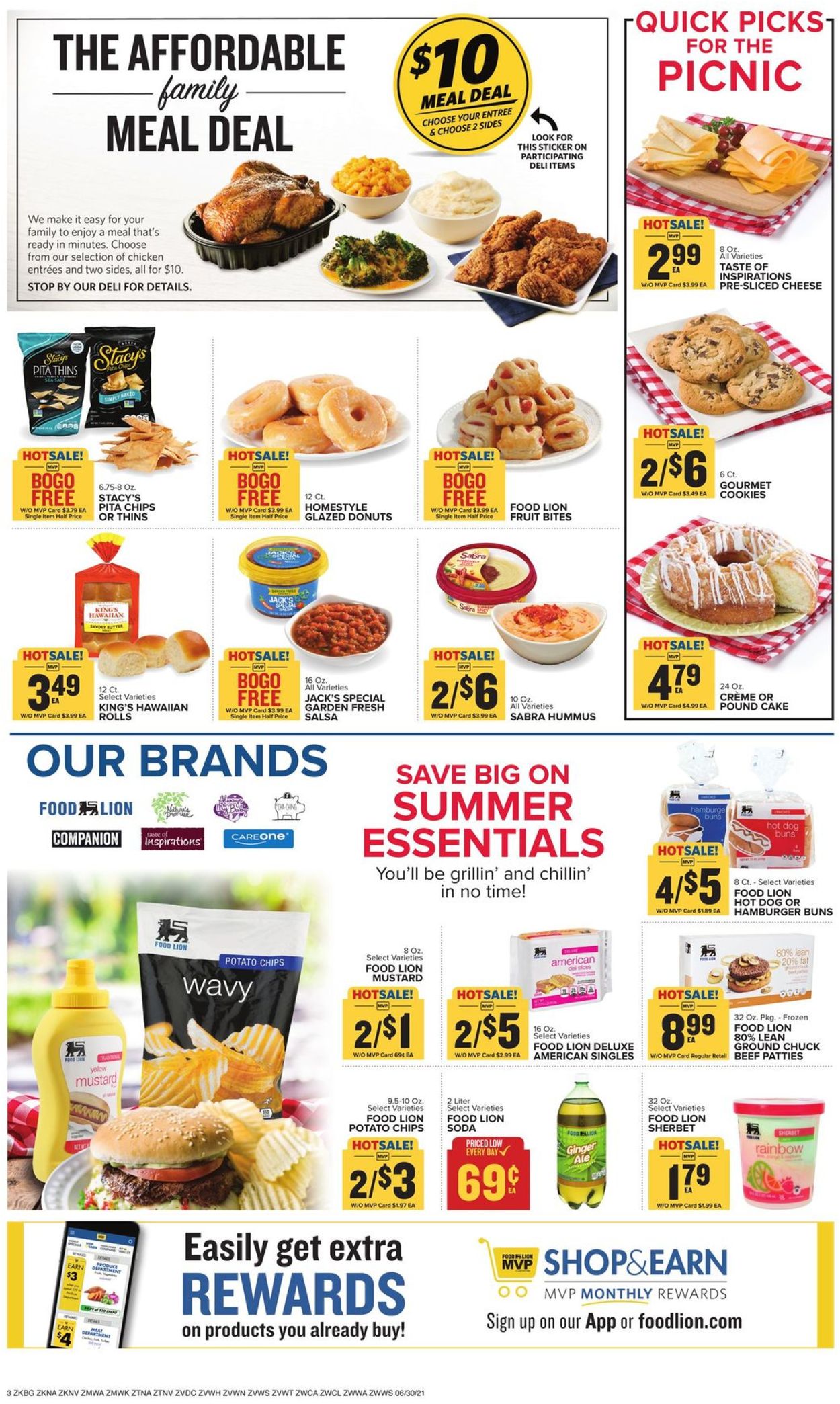 Food Lion Weekly Ad Circular - valid 06/30-07/06/2021 (Page 4)