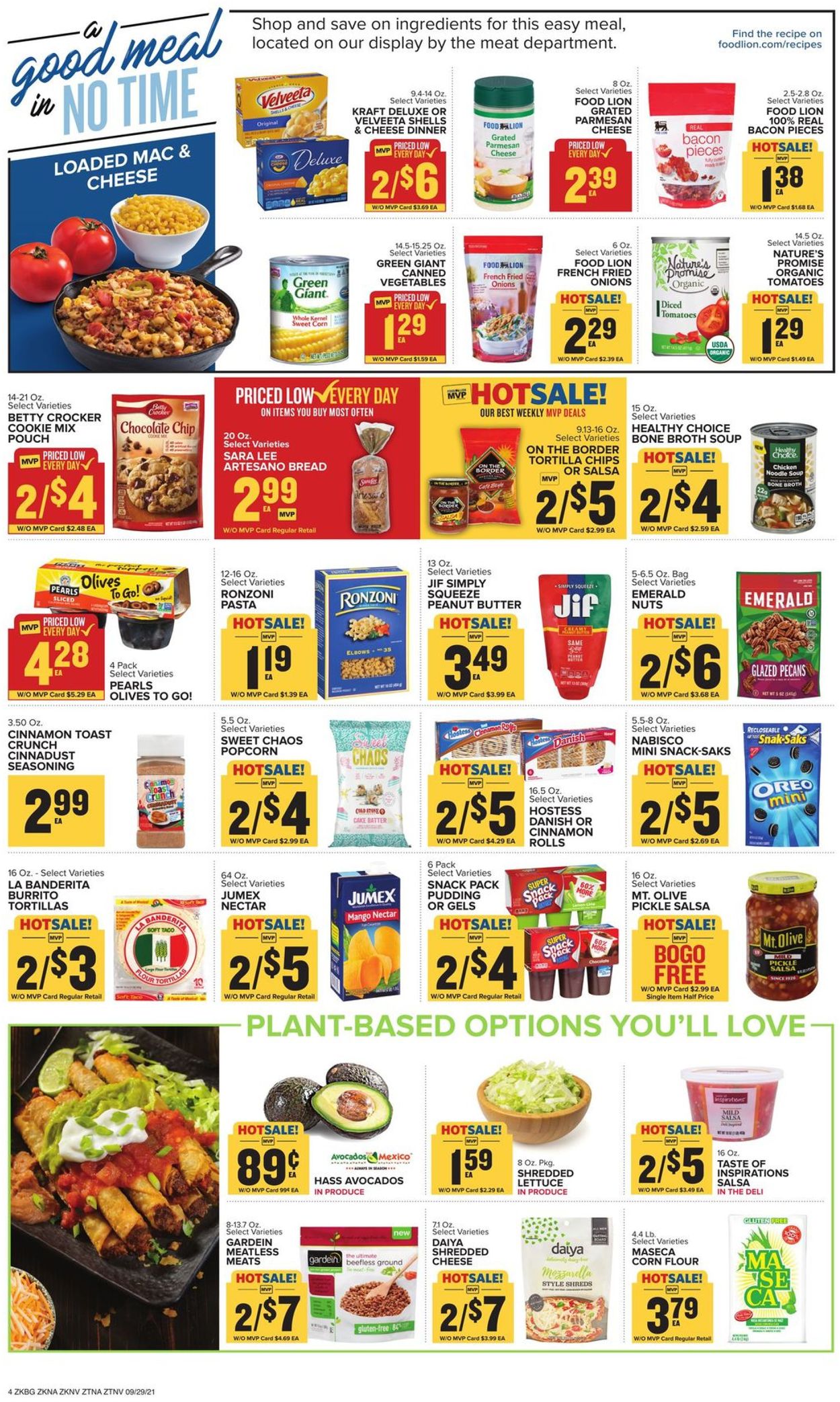 Food Lion Weekly Ad Circular - valid 09/29-10/05/2021 (Page 5)