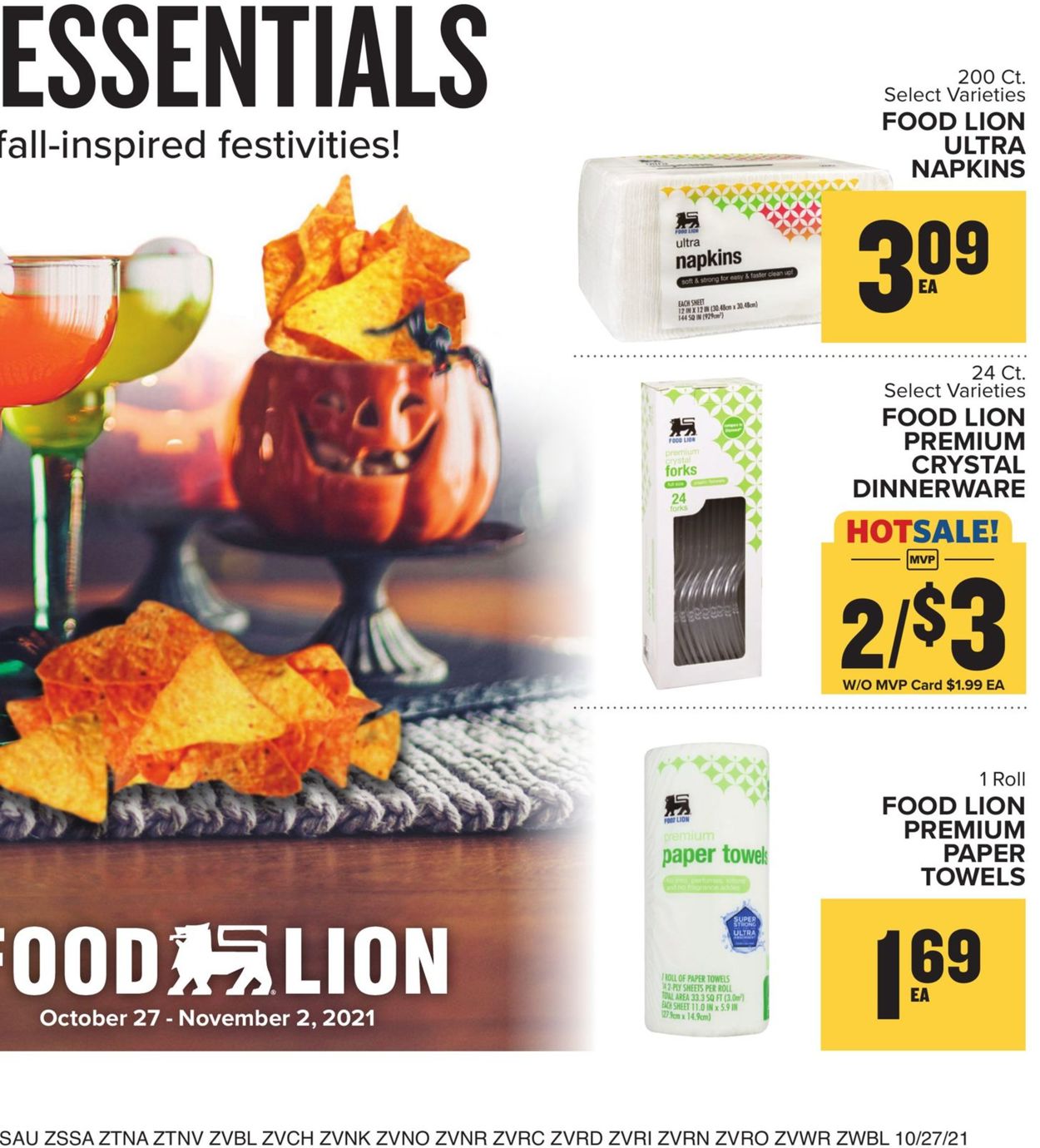 Food Lion Weekly Ad Circular - valid 10/27-11/02/2021 (Page 14)