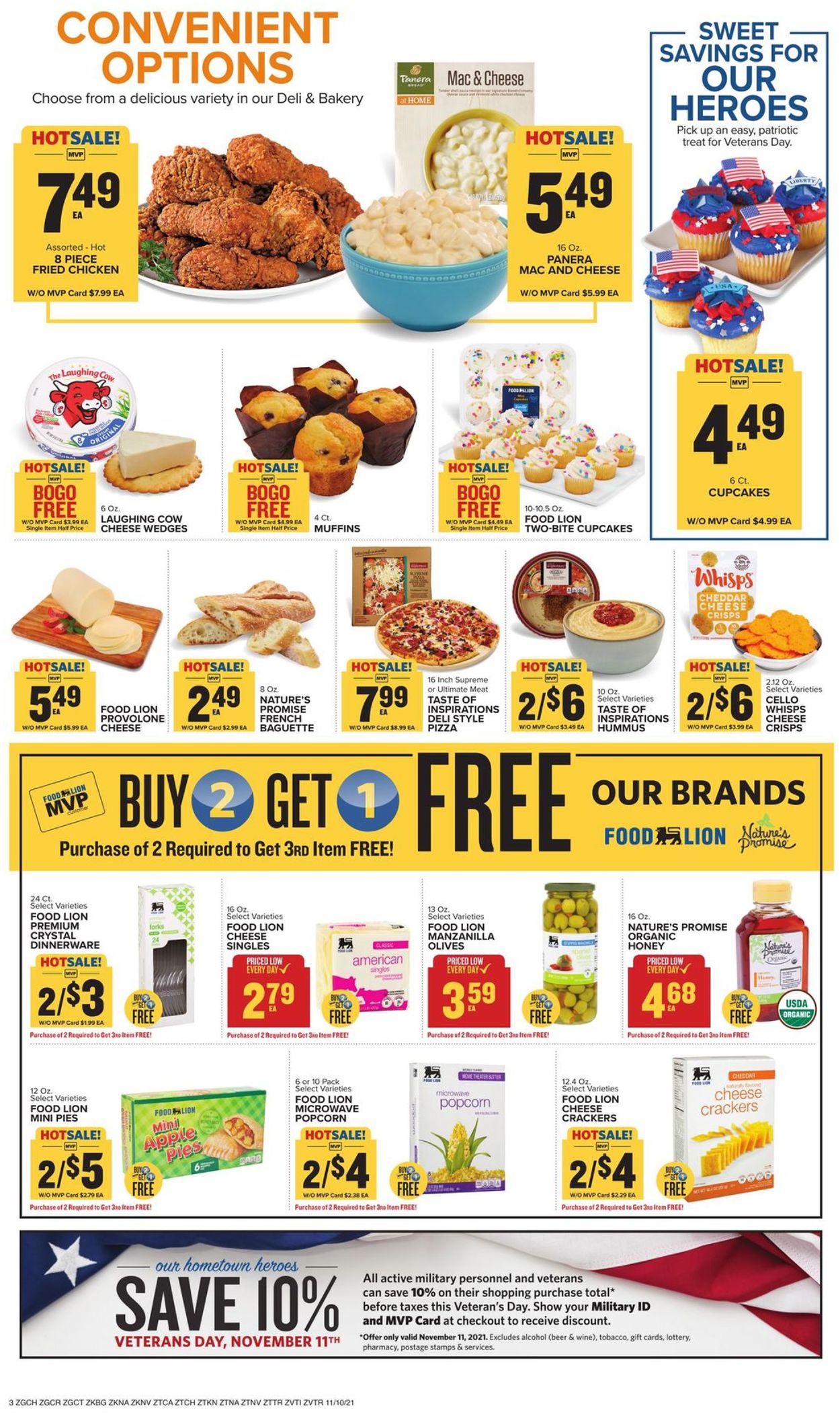 Food Lion HOLIDAY 2021 Weekly Ad Circular - valid 11/10-11/16/2021 (Page 4)