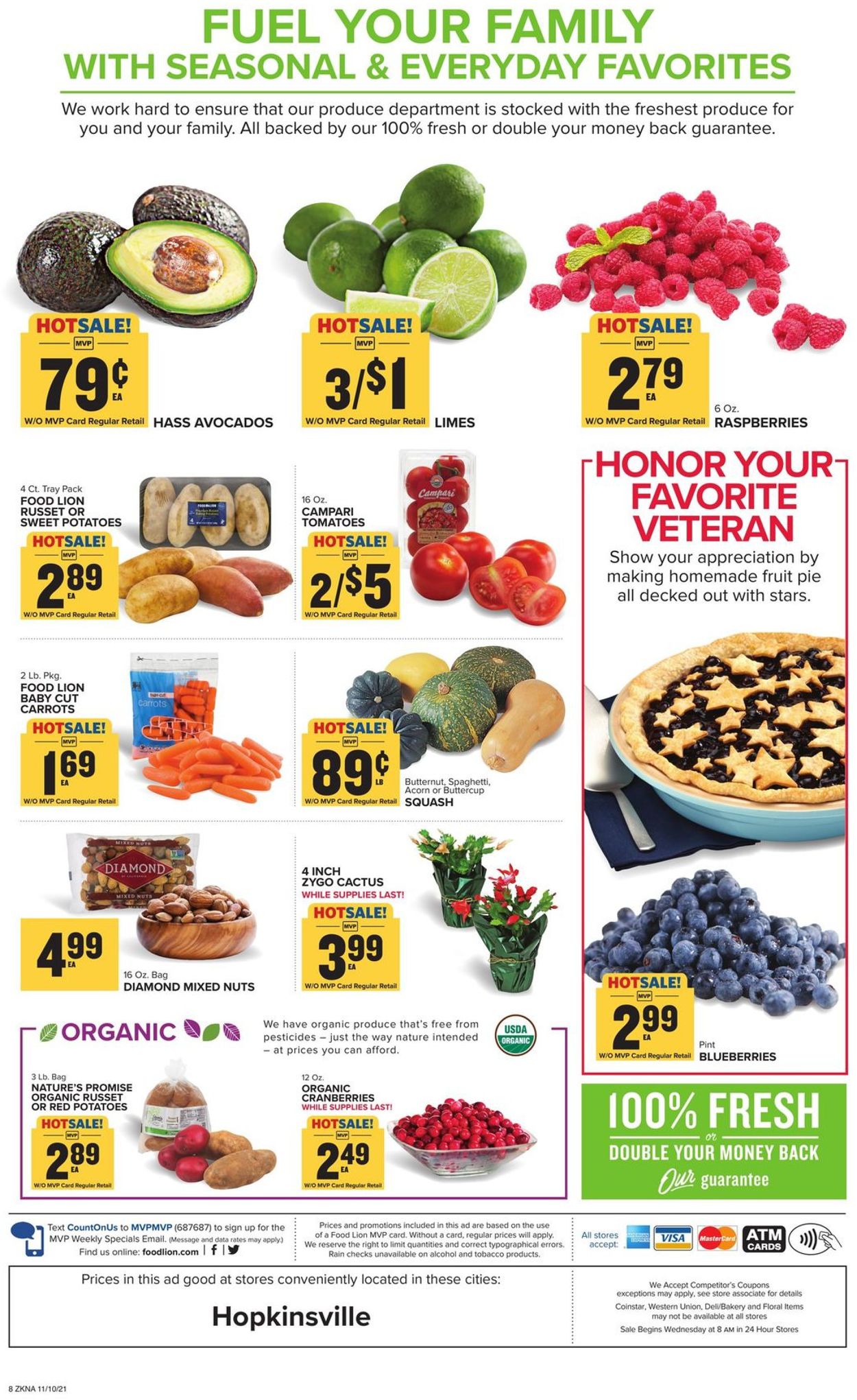 Food Lion HOLIDAY 2021 Weekly Ad Circular - valid 11/10-11/16/2021 (Page 13)