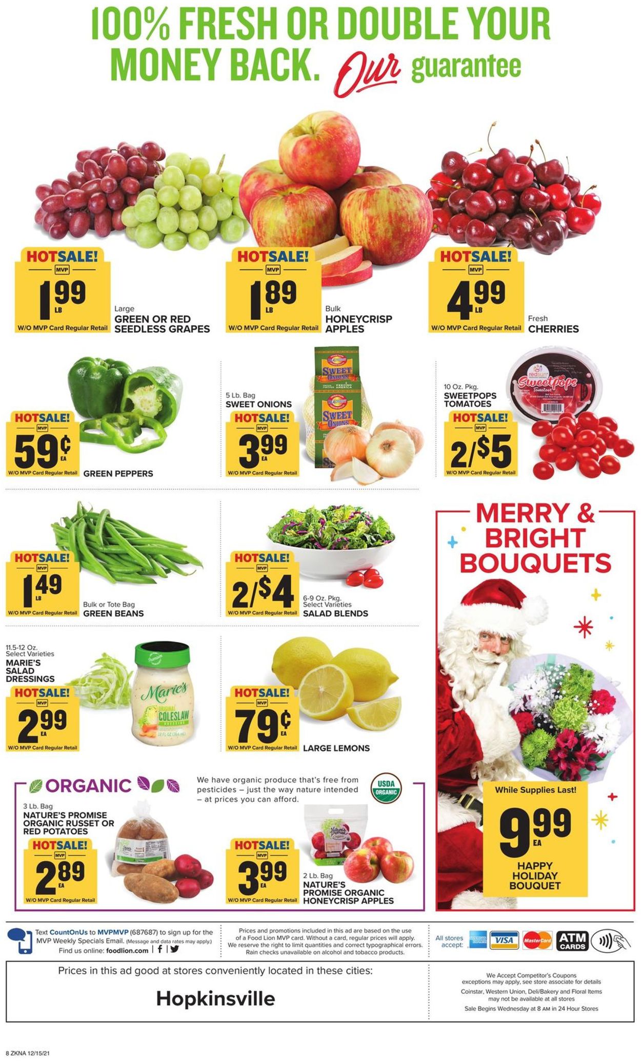Food Lion CHRISTMAS 2021 Weekly Ad Circular - valid 12/15-12/21/2021 (Page 13)