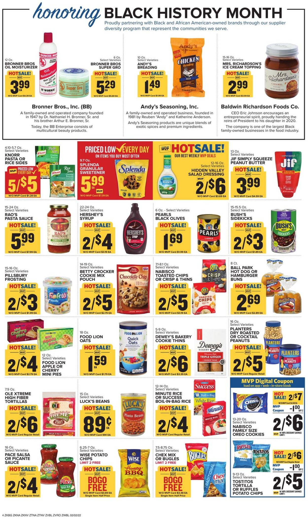 Food Lion Weekly Ad Circular - valid 02/02-02/08/2022 (Page 6)