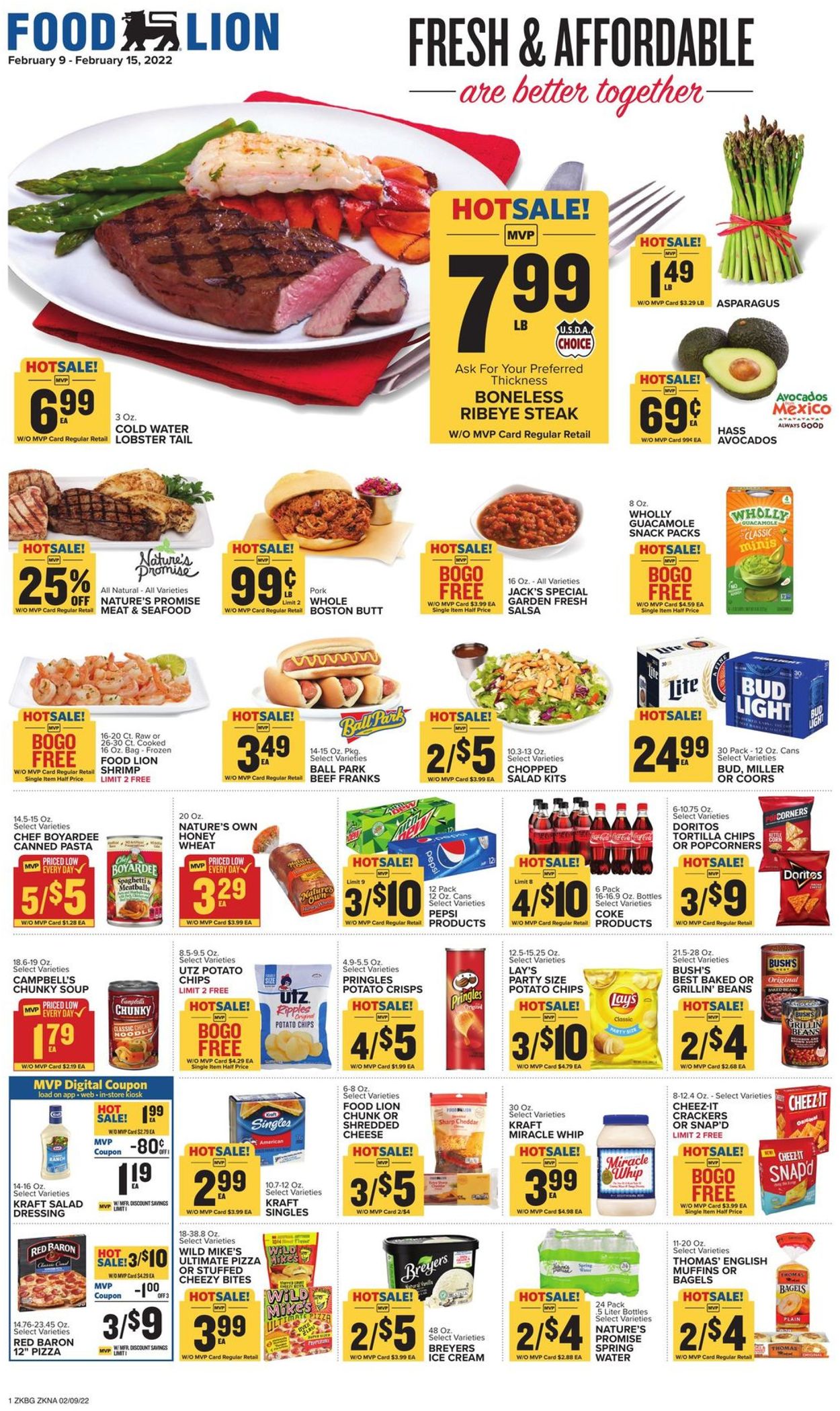 Food Lion Weekly Ad Circular - valid 02/09-02/15/2022