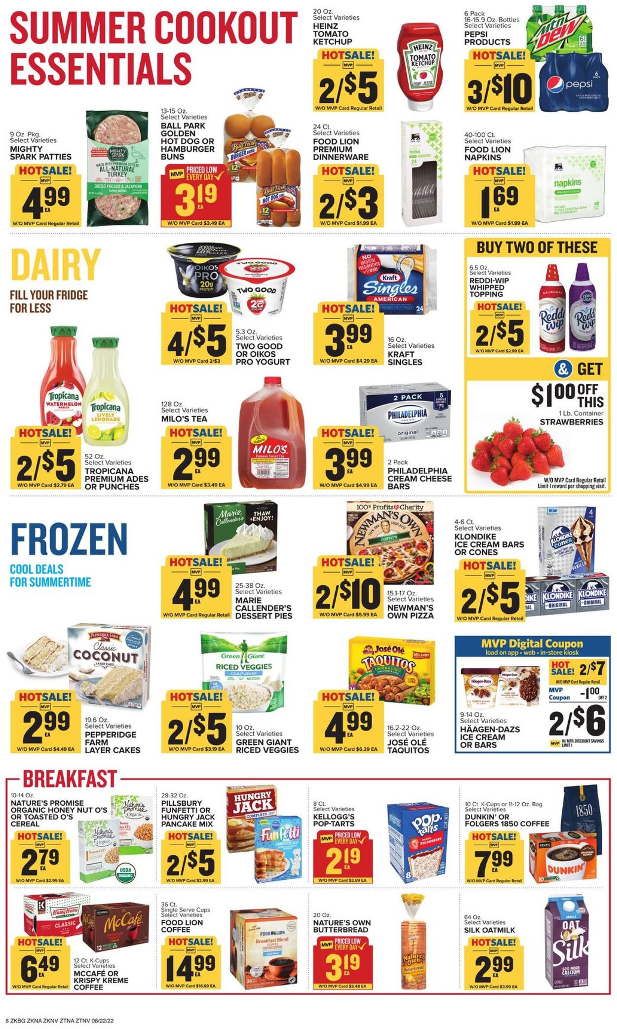 Food Lion Weekly Ad Circular - valid 06/22-06/28/2022 (Page 9)