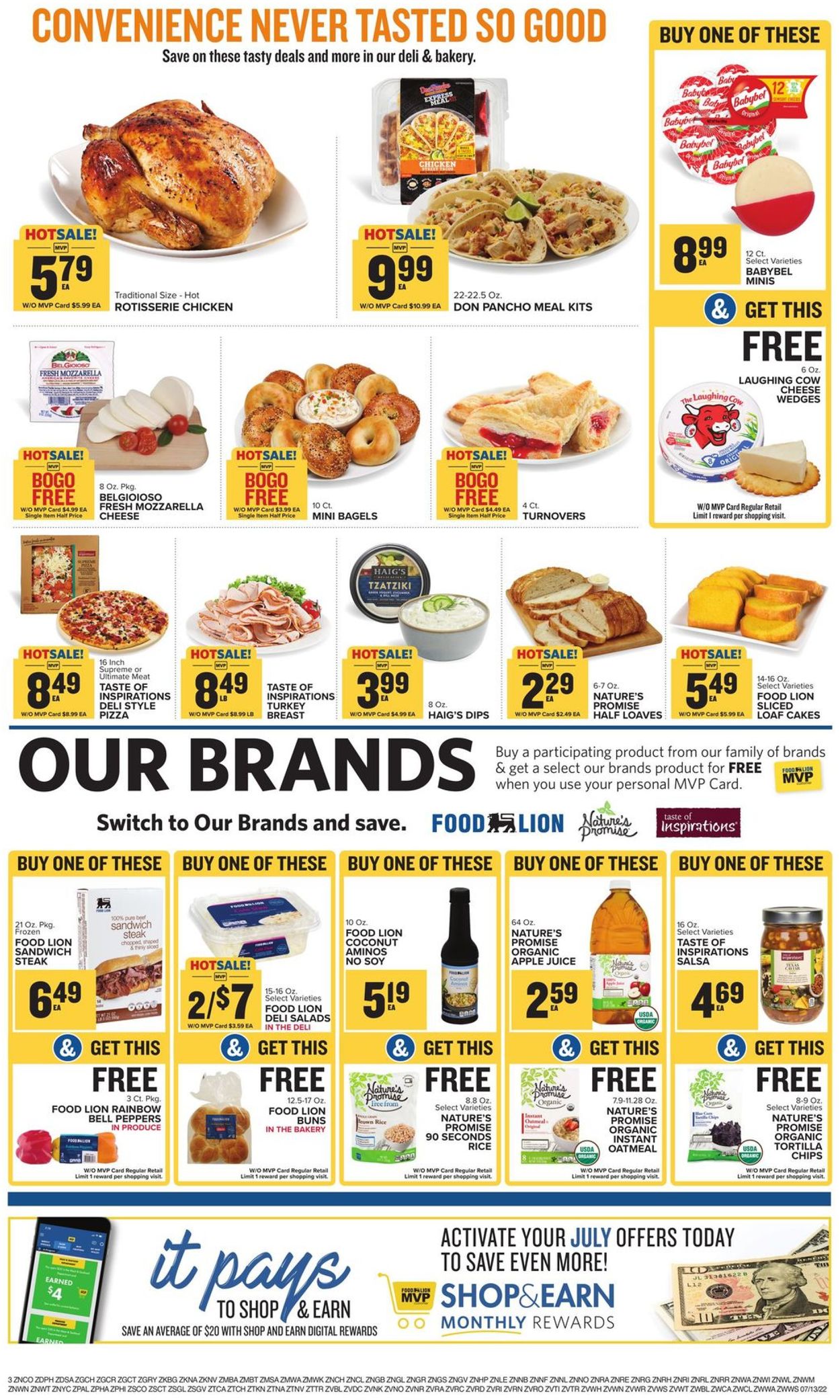 Food Lion Weekly Ad Circular - valid 07/13-07/19/2022 (Page 4)