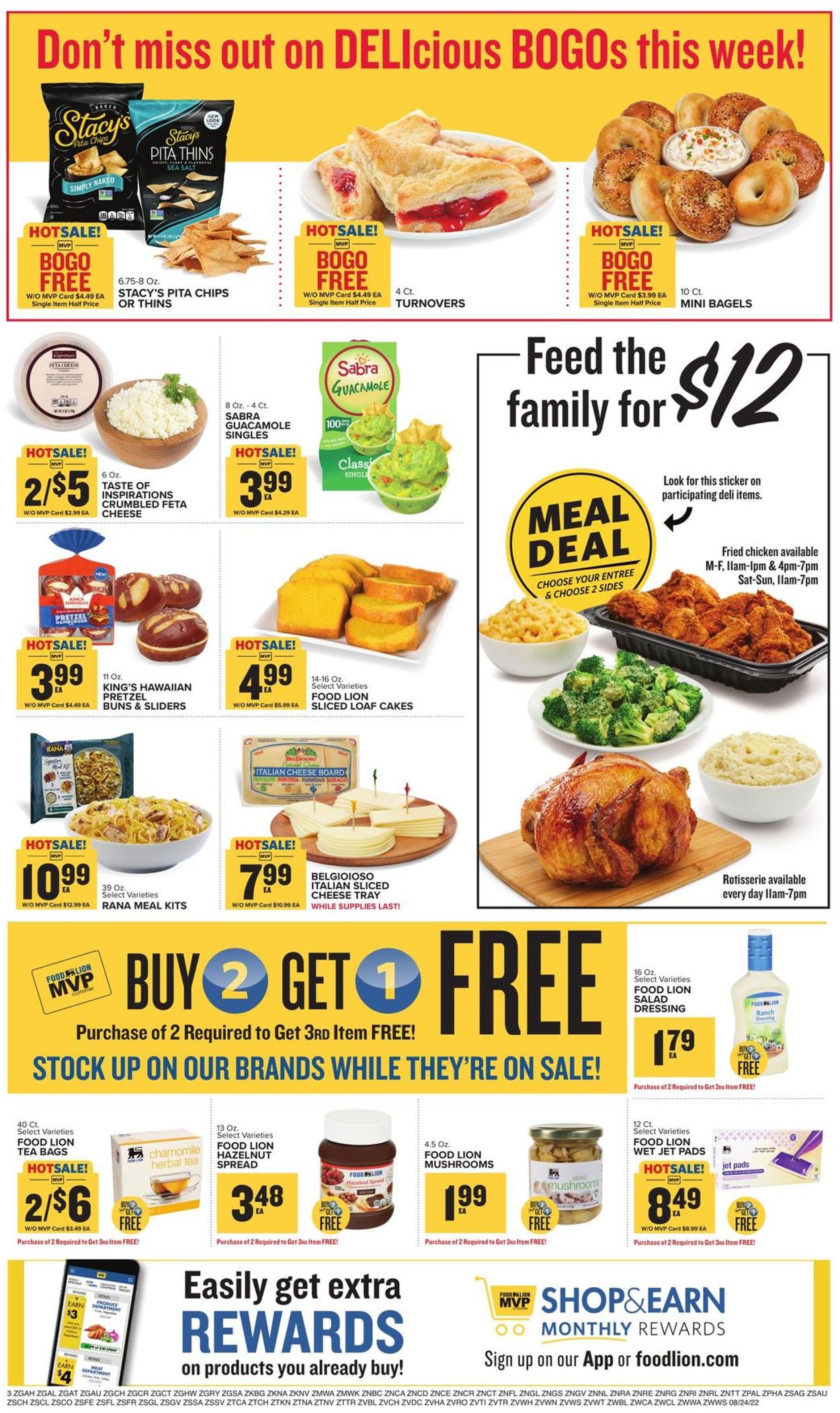 Food Lion Weekly Ad Circular - valid 08/24-08/30/2022 (Page 4)