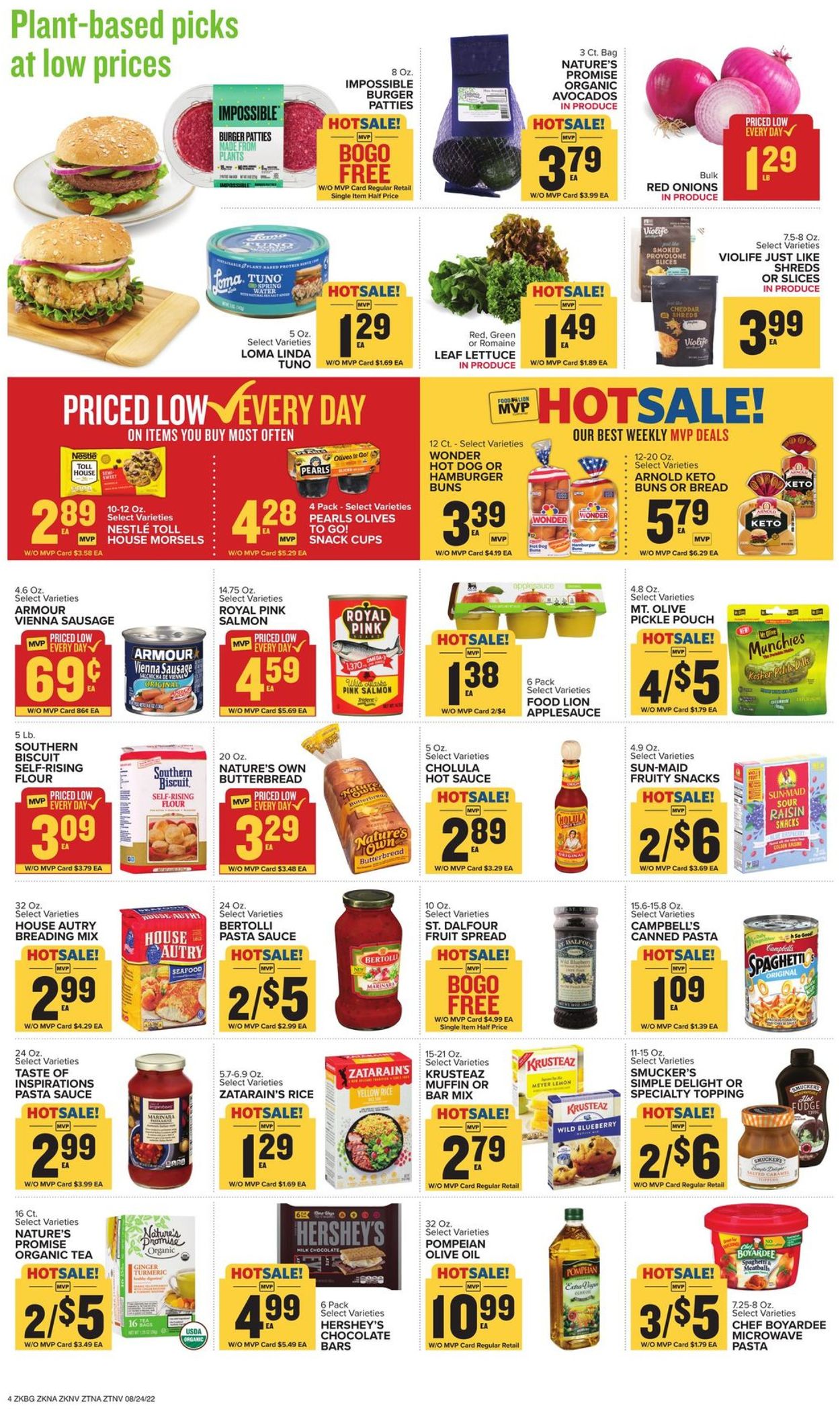 Food Lion Weekly Ad Circular - valid 08/24-08/30/2022 (Page 6)
