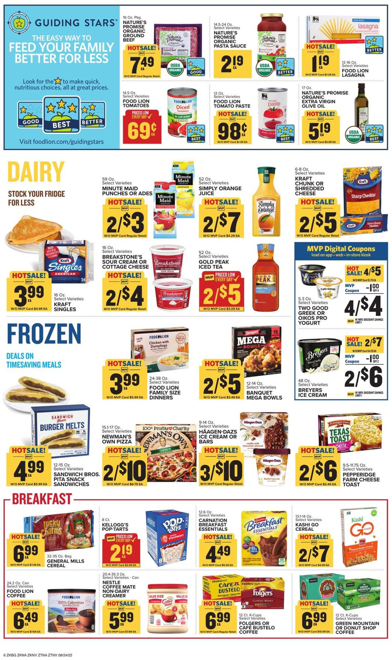 Food Lion Weekly Ad Circular - valid 08/24-08/30/2022 (Page 9)