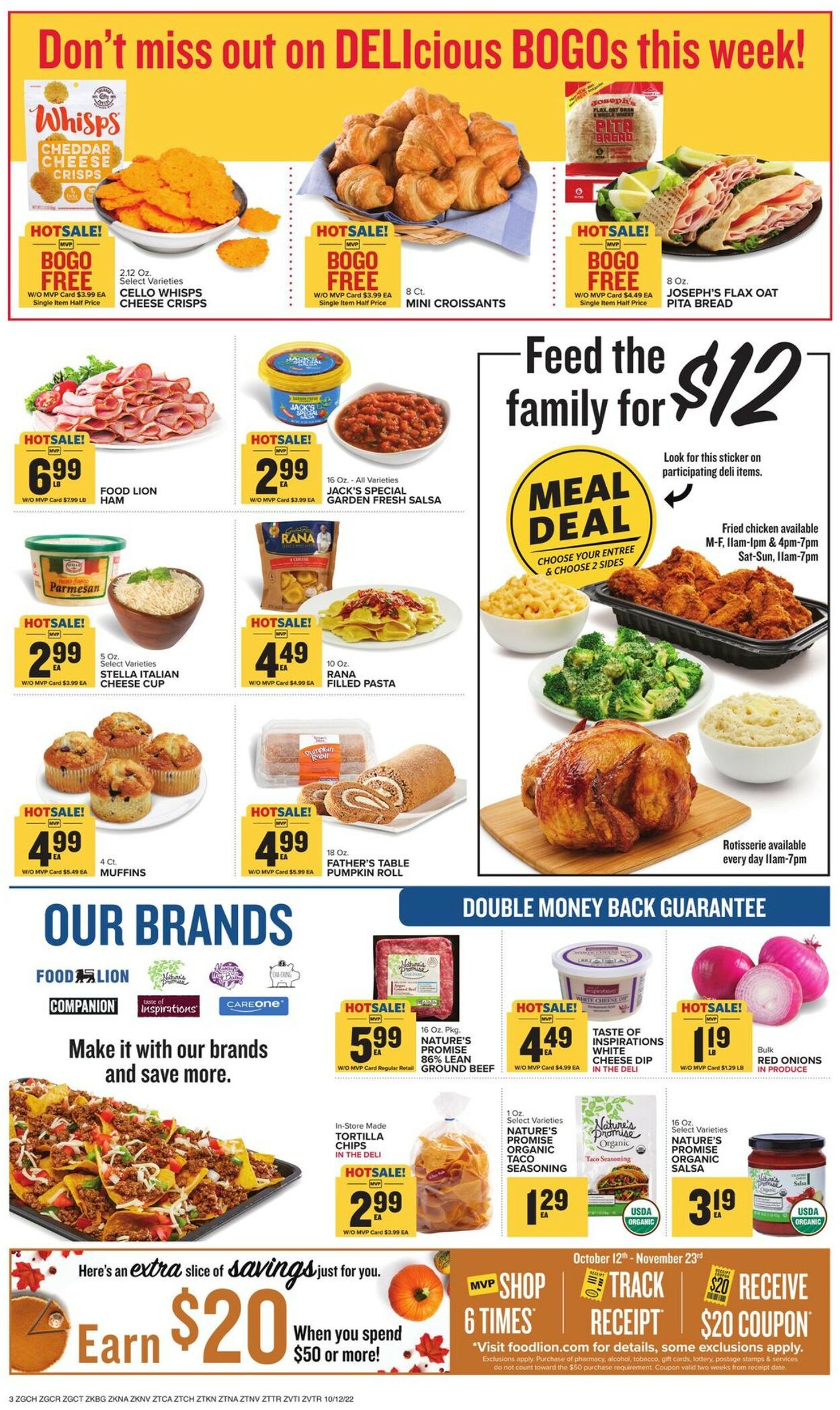 Food Lion Weekly Ad Circular - valid 10/12-10/18/2022 (Page 4)