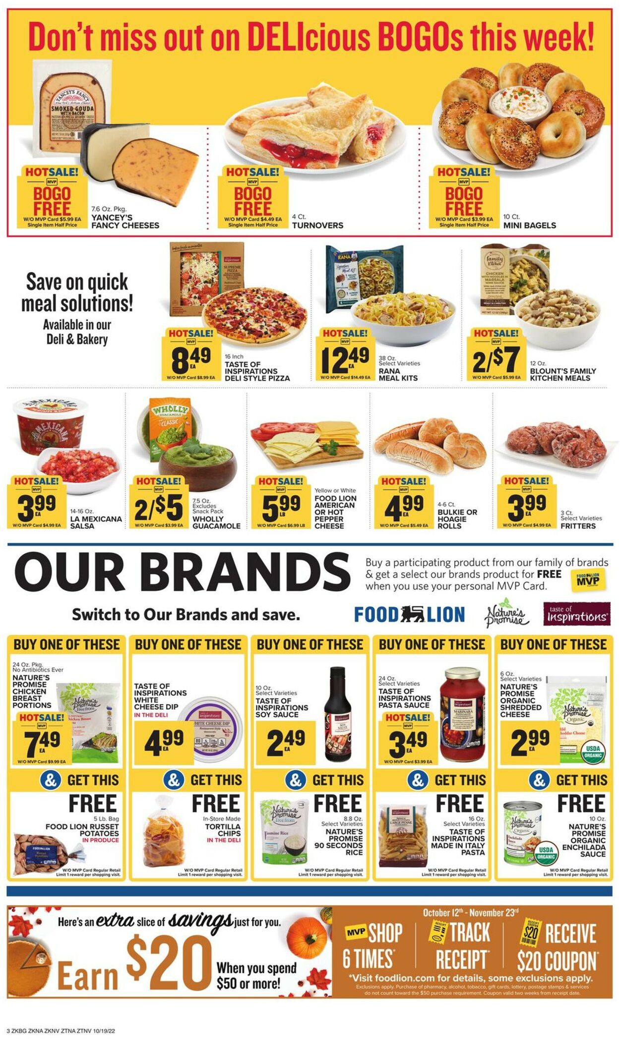 Food Lion Weekly Ad Circular - valid 10/19-10/25/2022 (Page 4)