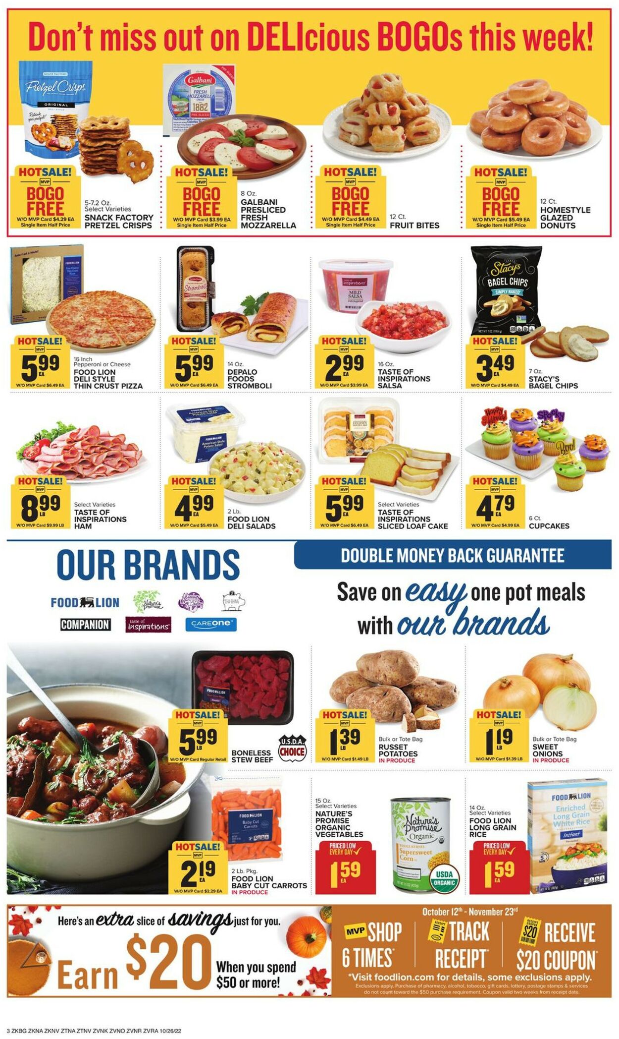 Food Lion Weekly Ad Circular - valid 10/26-11/01/2022 (Page 4)