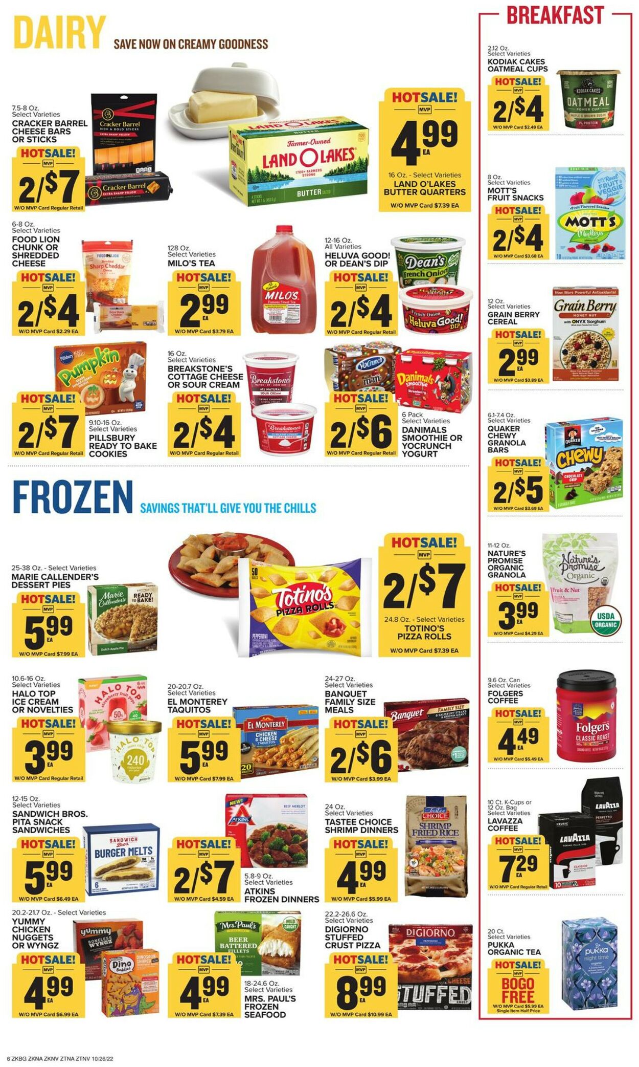 Food Lion Weekly Ad Circular - valid 10/26-11/01/2022 (Page 9)