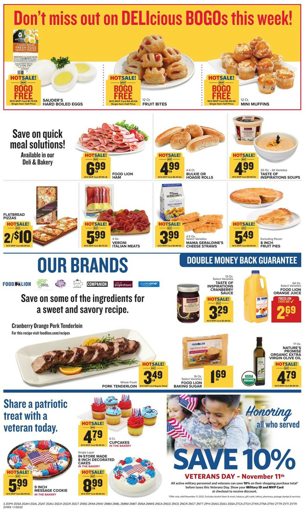Food Lion Weekly Ad Circular - valid 11/09-11/15/2022 (Page 4)