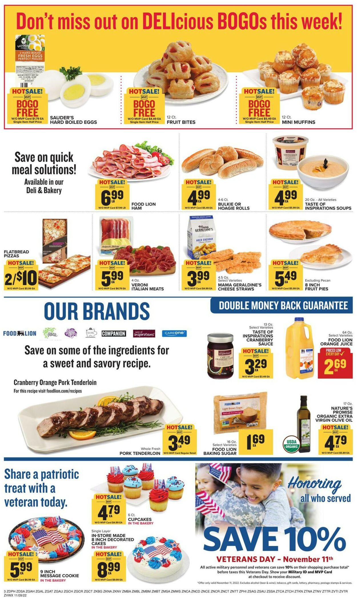 Food Lion Weekly Ad Circular - valid 11/09-11/15/2022 (Page 4)