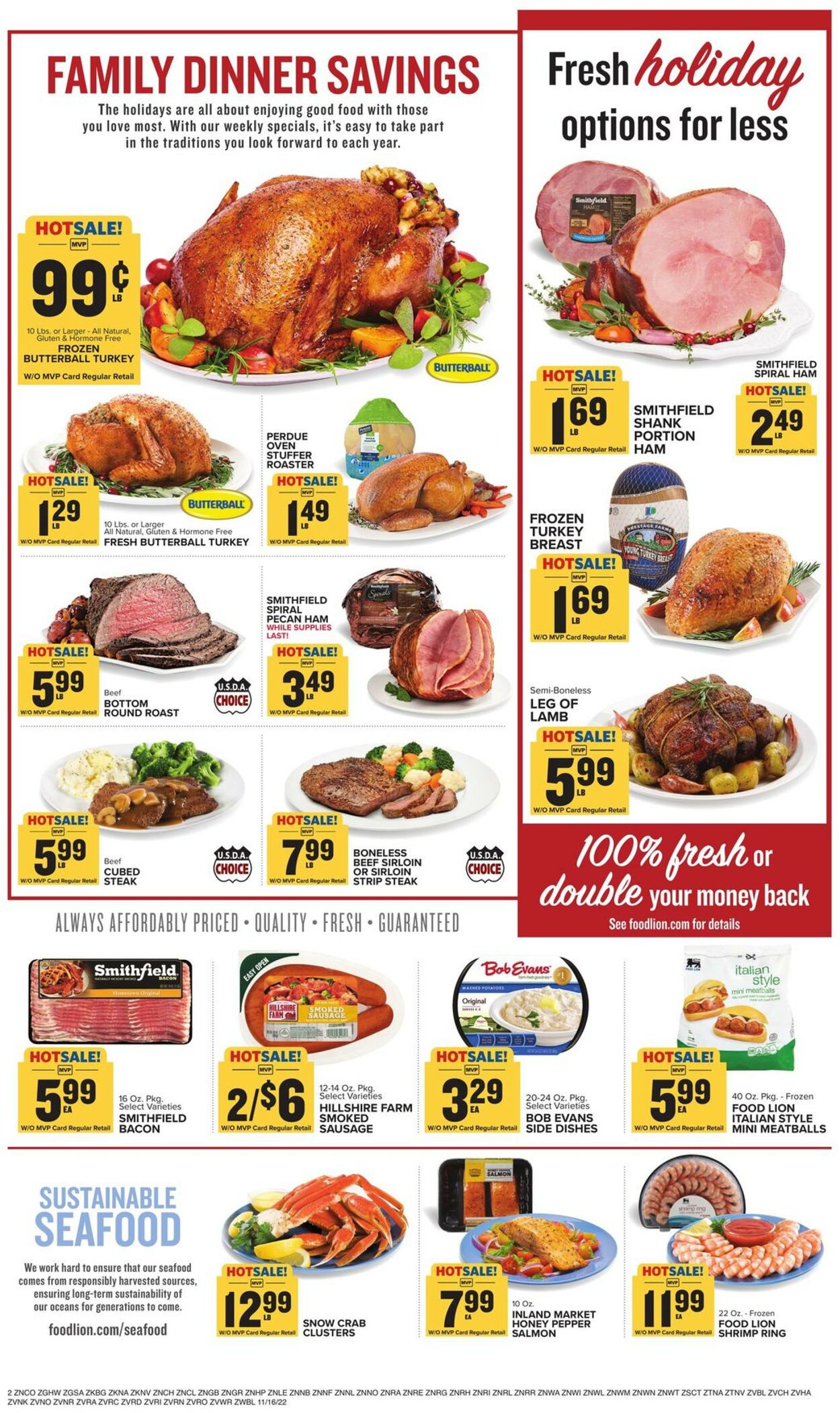 Food Lion Weekly Ad Circular - valid 11/16-11/24/2022 (Page 3)