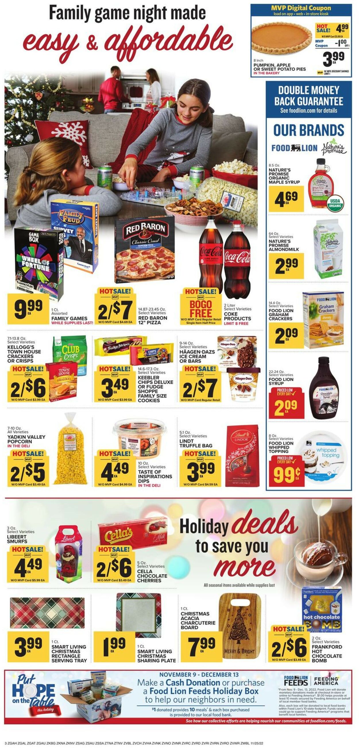 Food Lion Weekly Ad Circular - valid 11/25-11/29/2022 (Page 3)