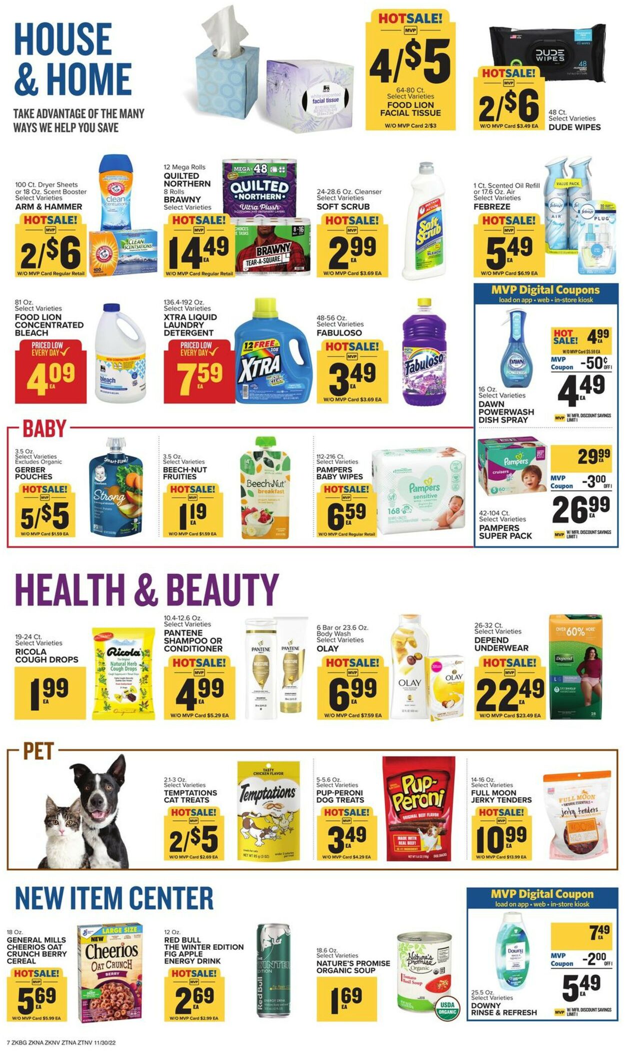 Food Lion Weekly Ad Circular - valid 11/30-12/06/2022 (Page 10)