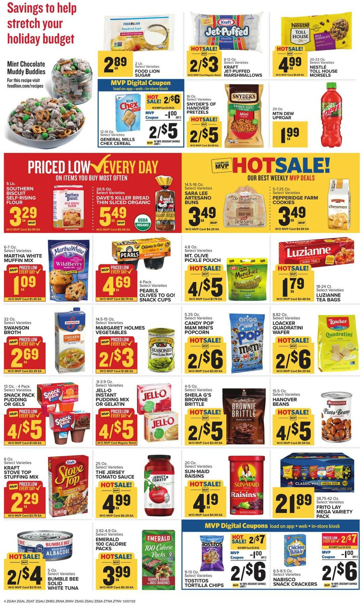 Food Lion Weekly Ad Circular - valid 12/07-12/13/2022 (Page 6)