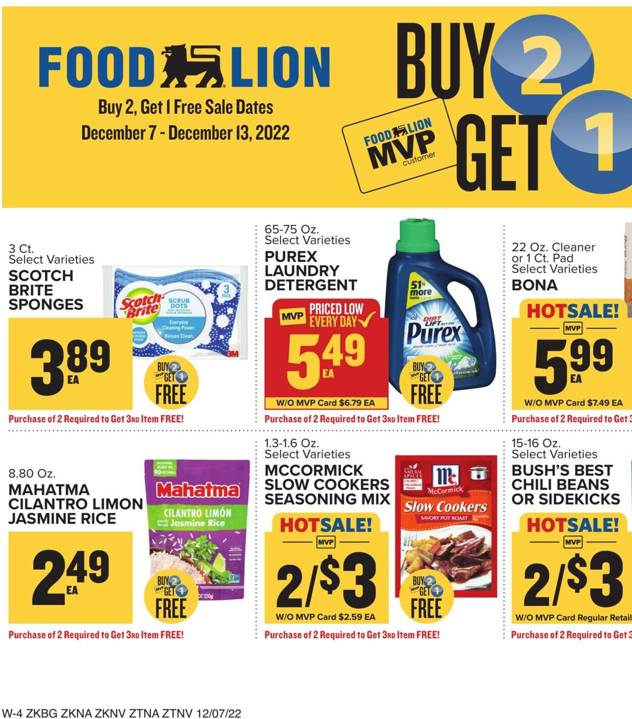 Food Lion Weekly Ad Circular - valid 12/07-12/13/2022 (Page 19)
