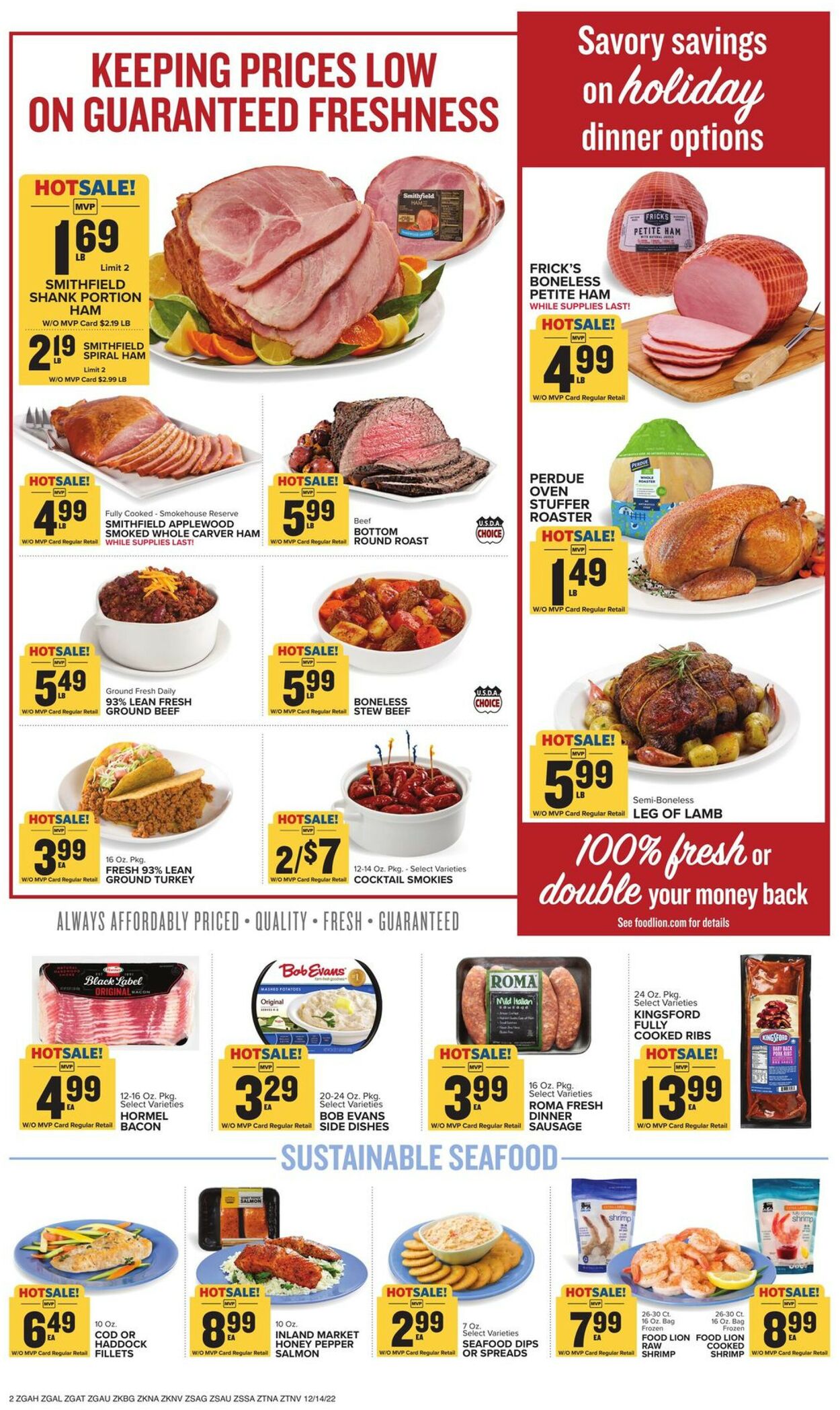 Food Lion Weekly Ad Circular - valid 12/14-12/20/2022 (Page 3)