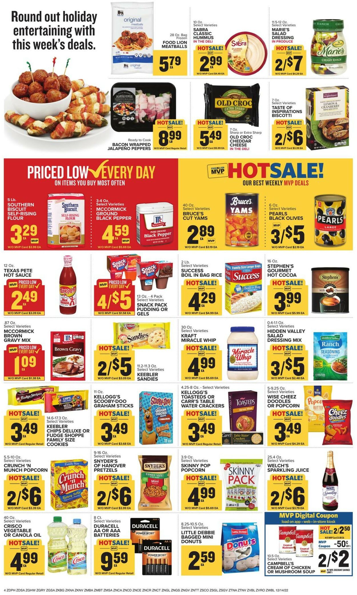 Food Lion Weekly Ad Circular - valid 12/14-12/20/2022 (Page 6)