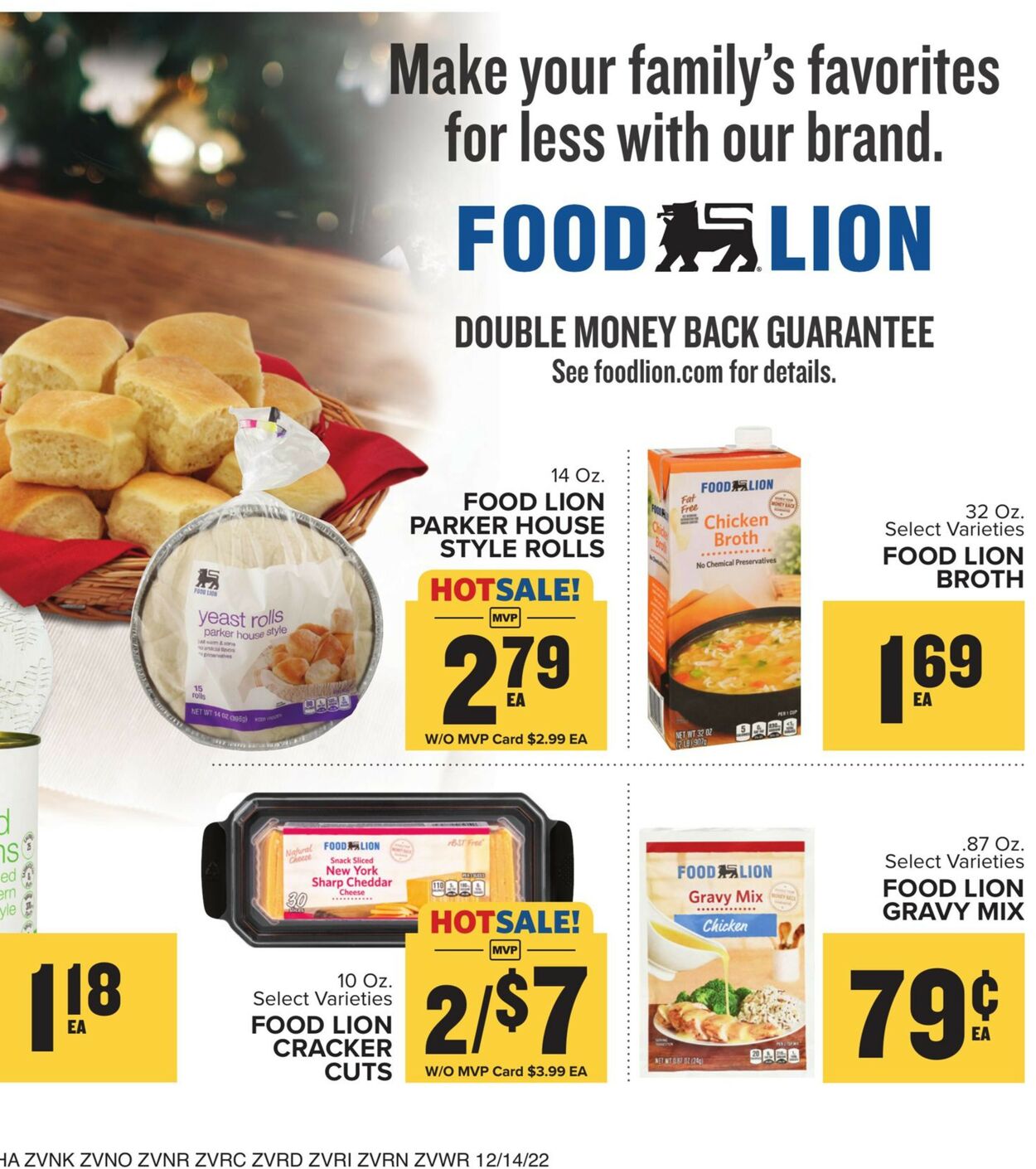 Food Lion Weekly Ad Circular - valid 12/14-12/20/2022 (Page 21)