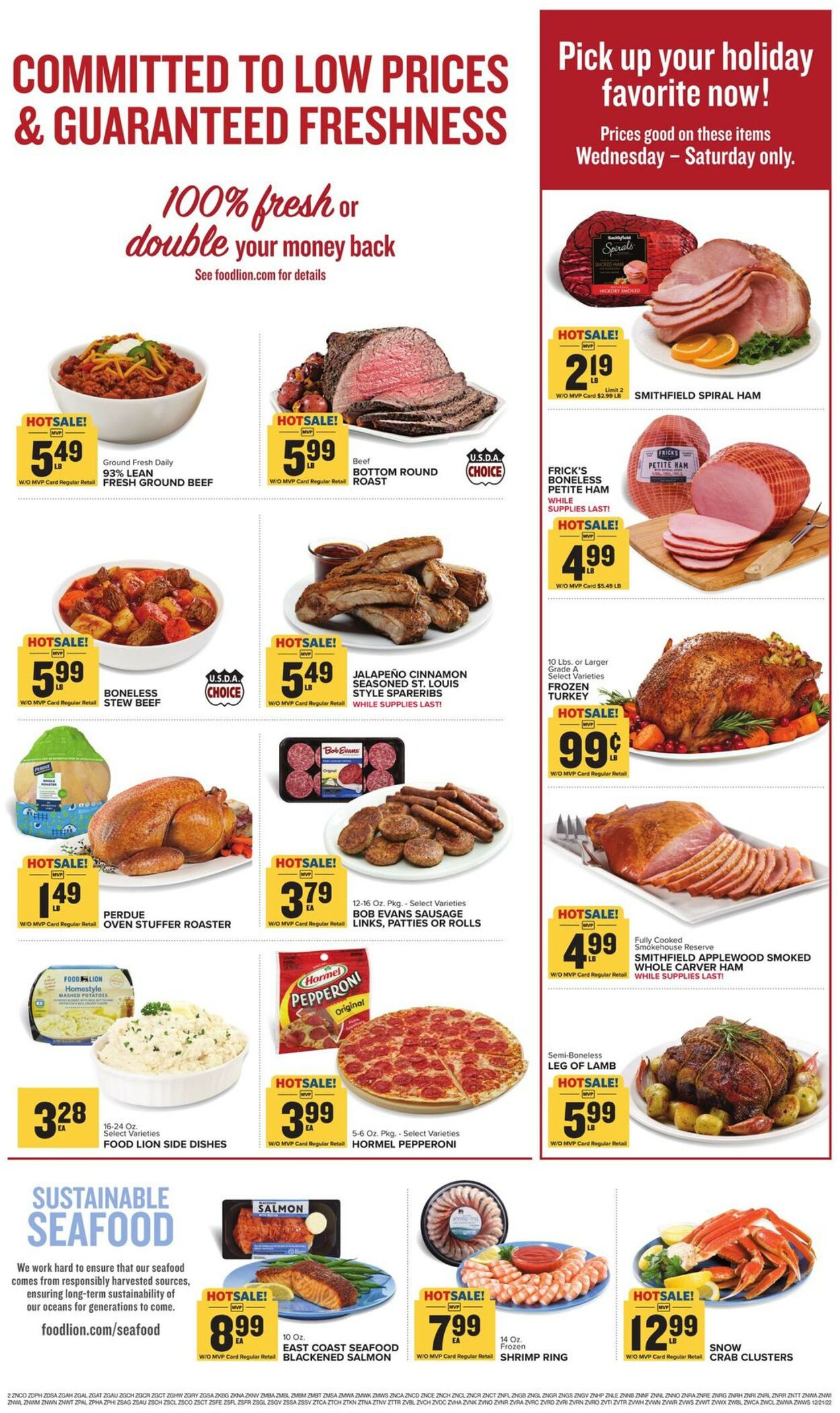 Food Lion Weekly Ad Circular - valid 12/21-12/27/2022 (Page 3)