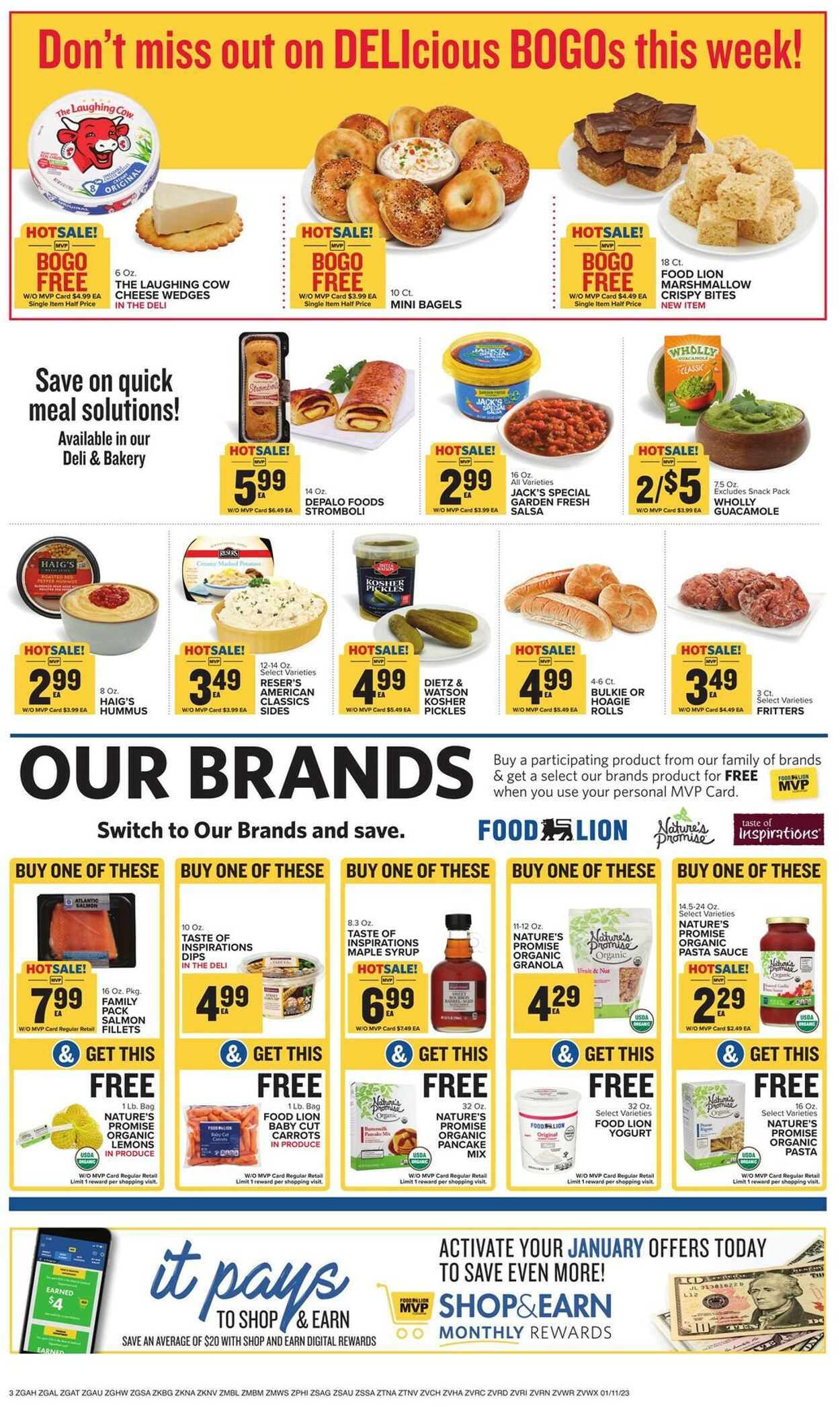 Food Lion Weekly Ad Circular - valid 01/11-01/17/2023 (Page 4)
