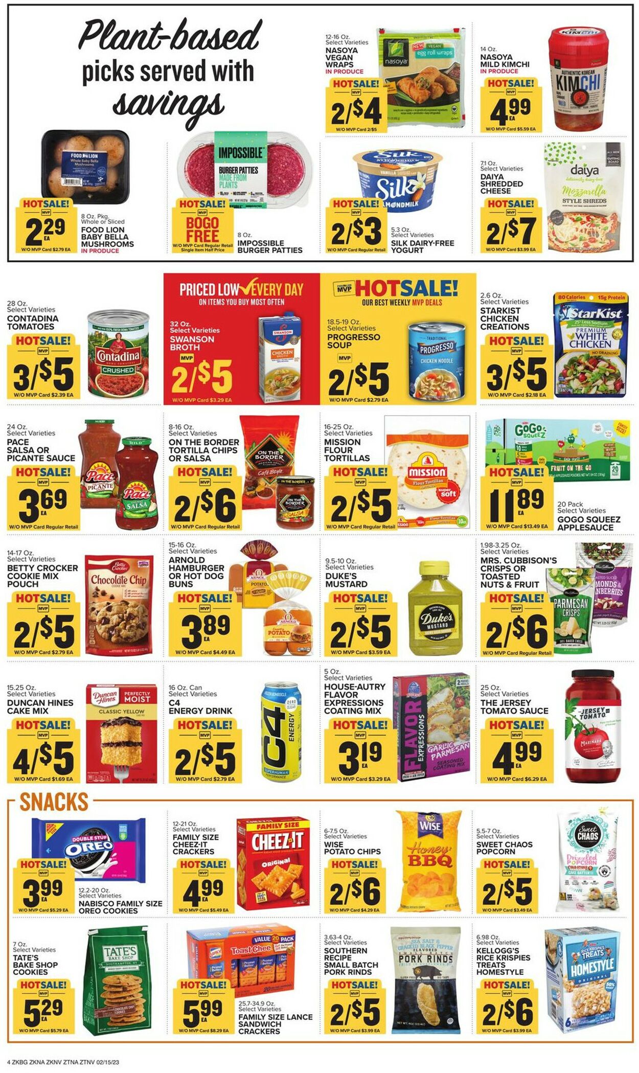 Food Lion Weekly Ad Circular - valid 02/15-02/21/2023 (Page 6)