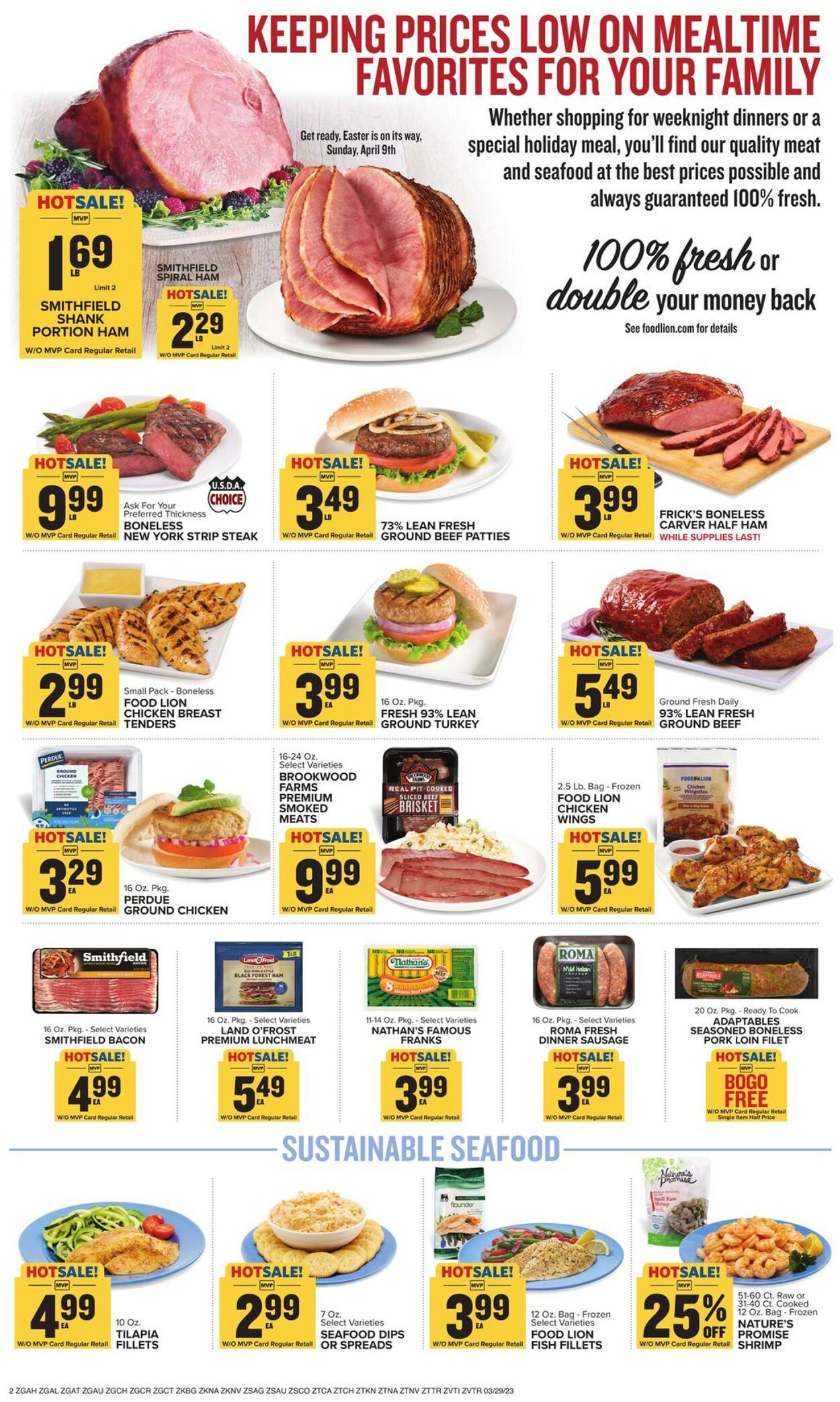 Food Lion Weekly Ad Circular - valid 03/29-04/04/2023 (Page 3)