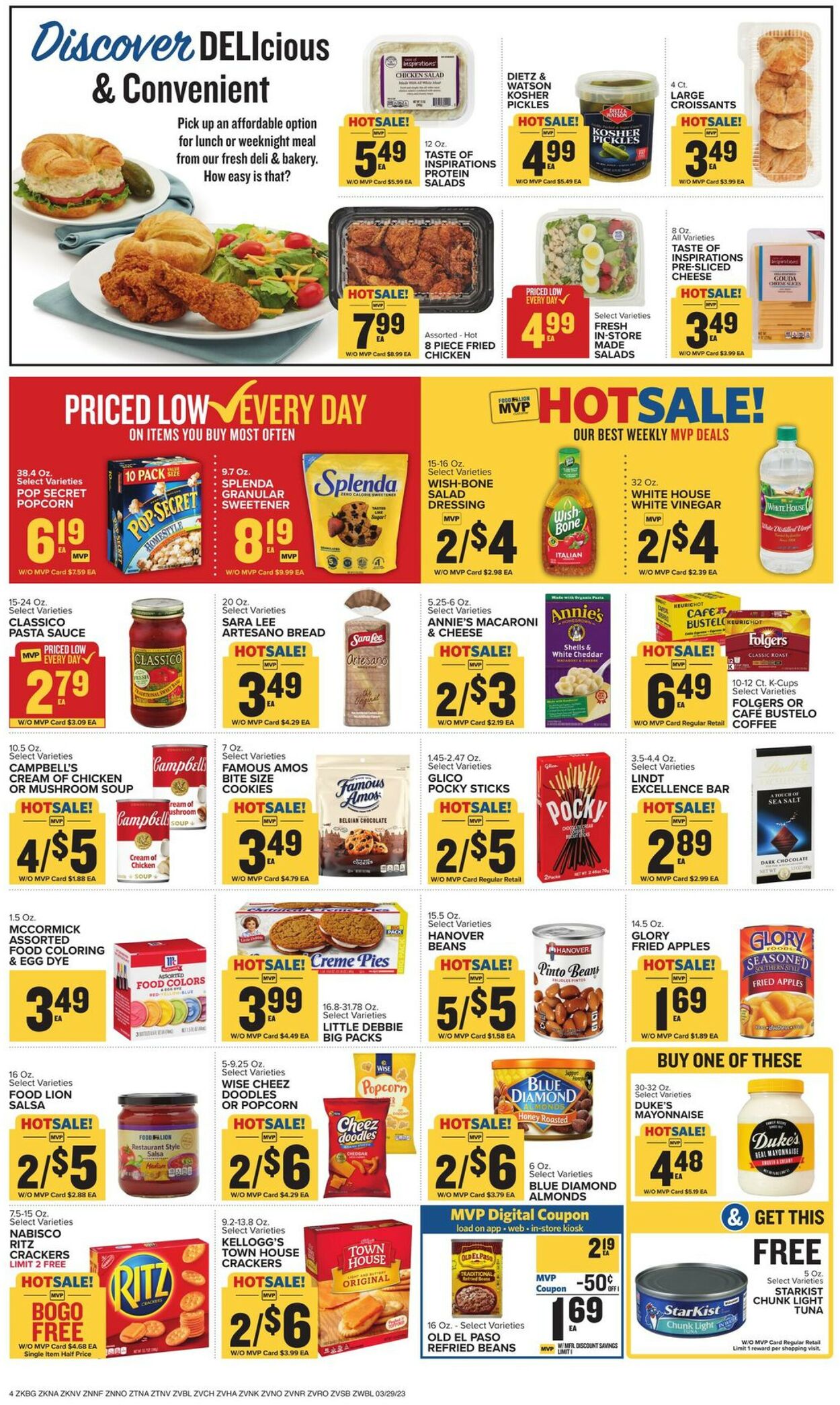 Food Lion Weekly Ad Circular - valid 03/29-04/04/2023 (Page 6)