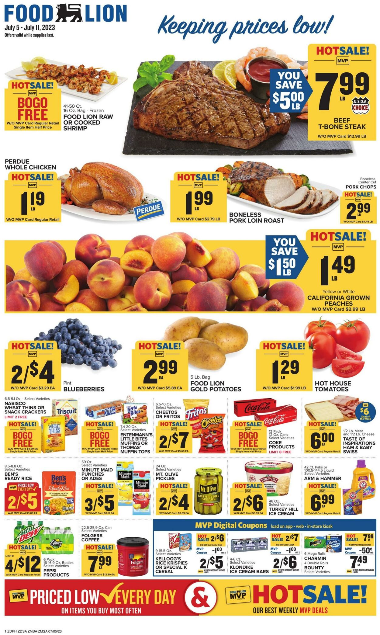 Food Lion Weekly Ad Circular - valid 07/05-07/11/2023