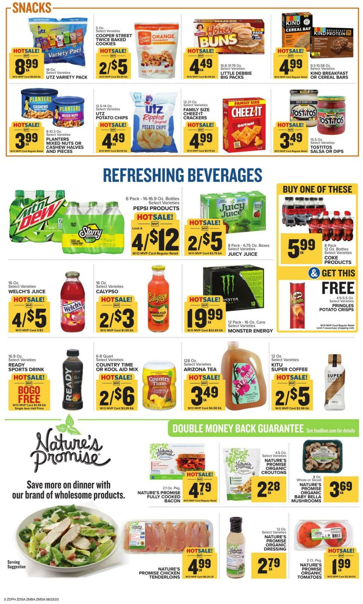 Food Lion Weekly Ad Circular - valid 08/23-08/29/2023 (Page 8)